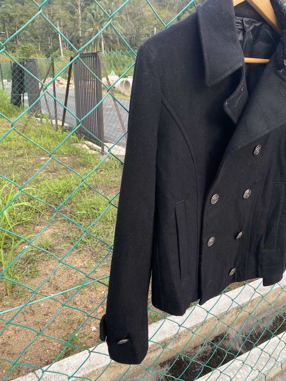 PPFM PPFM Double Breasted Wool Coat Jacket Size US S / EU 44-46 / 1 - 6 Thumbnail