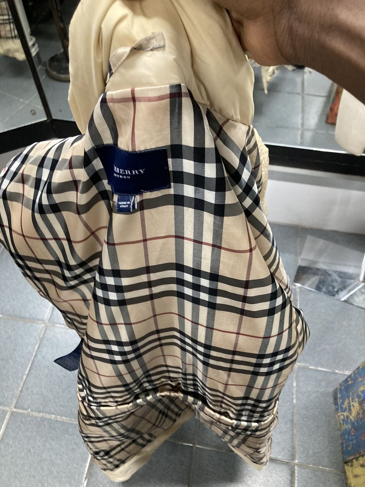 Burberry Beige long down jacket, ideal for winter - Size M Size US M / EU 48-50 / 2 - 13 Thumbnail