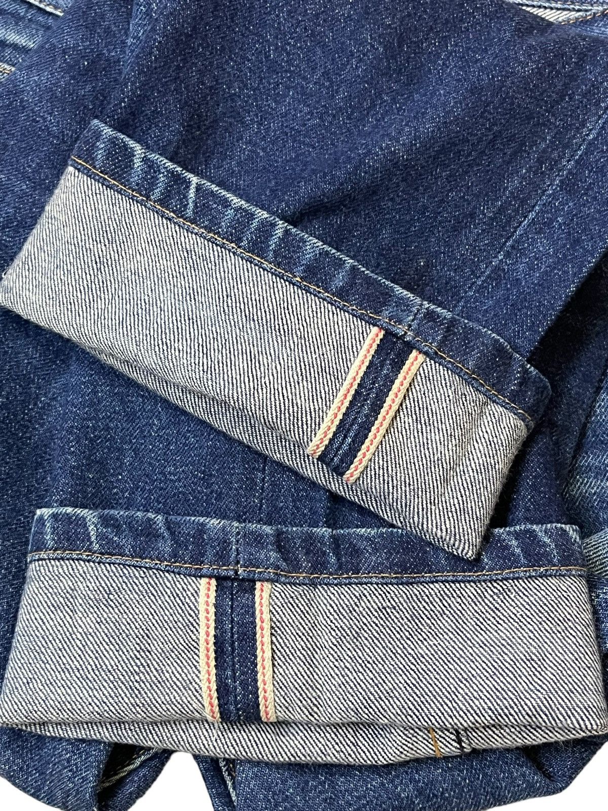 A.P.C. A.P.C NEW STANDARD BUTTON REDLINE SELVEDGE JEANS Size US 29 - 15 Thumbnail