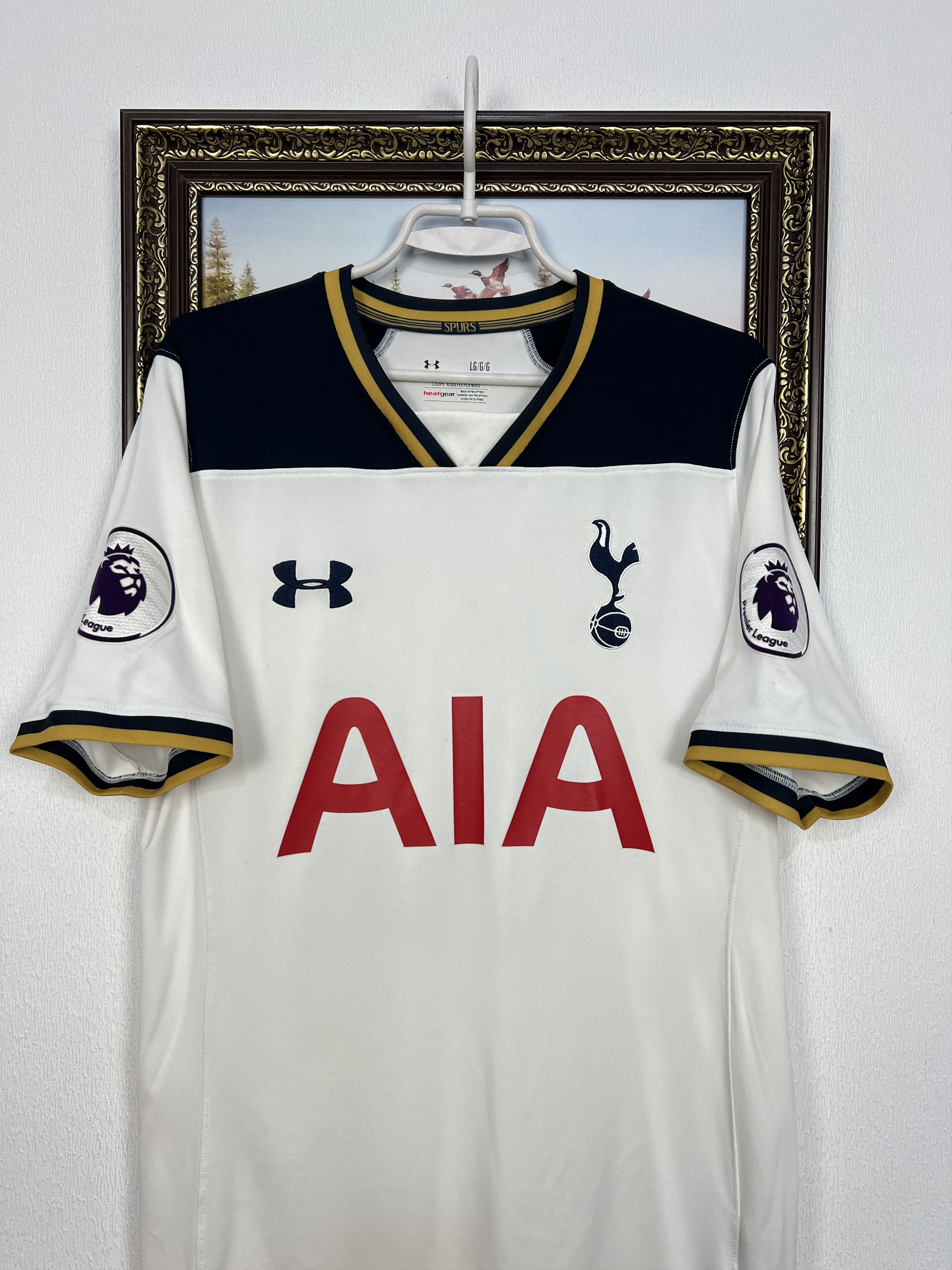 Under Armour Tottenham Hotspur Home football shirt 2016 Soccer #10 Kane Size US L / EU 52-54 / 3 - 5 Thumbnail