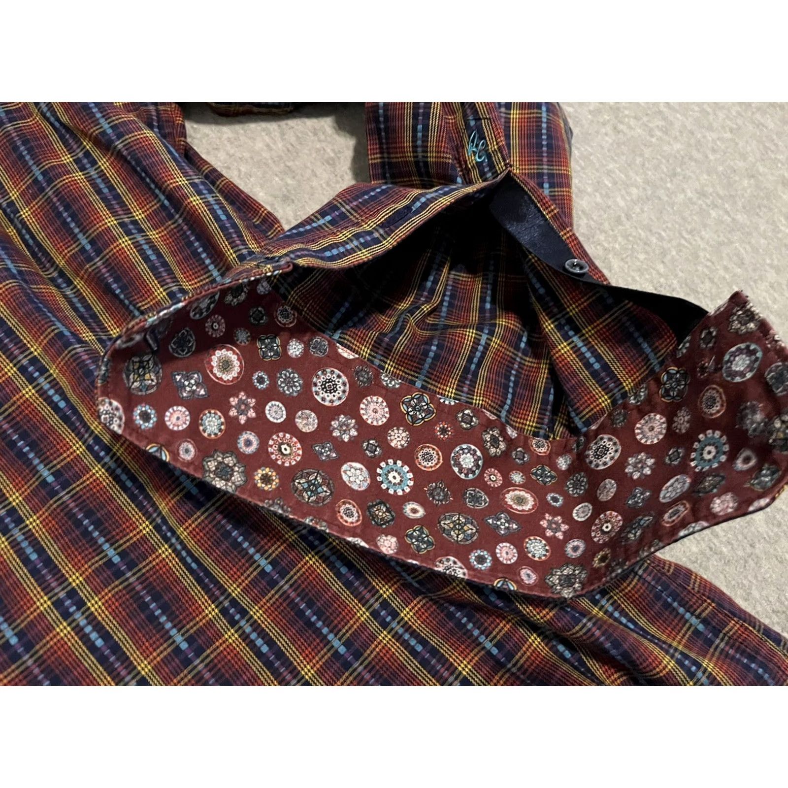 Robert Graham Robert Graham Long Sleeve Button-Up Plaid Shirt Mens XL Size US XL / EU 56 / 4 - 5 Thumbnail