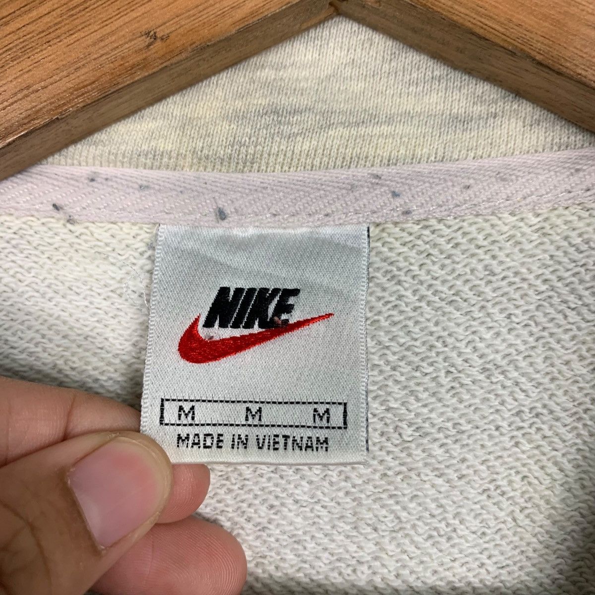 Nike 90s NIKE Small Logo Half Zip Turtleneck Sweatshirt #1689-C75 Size US M / EU 48-50 / 2 - 14 Thumbnail