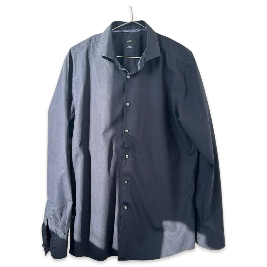 Hugo Boss Hugo Boss easy iron shirt #548 Size US XL / EU 56 / 4 - 1 Thumbnail