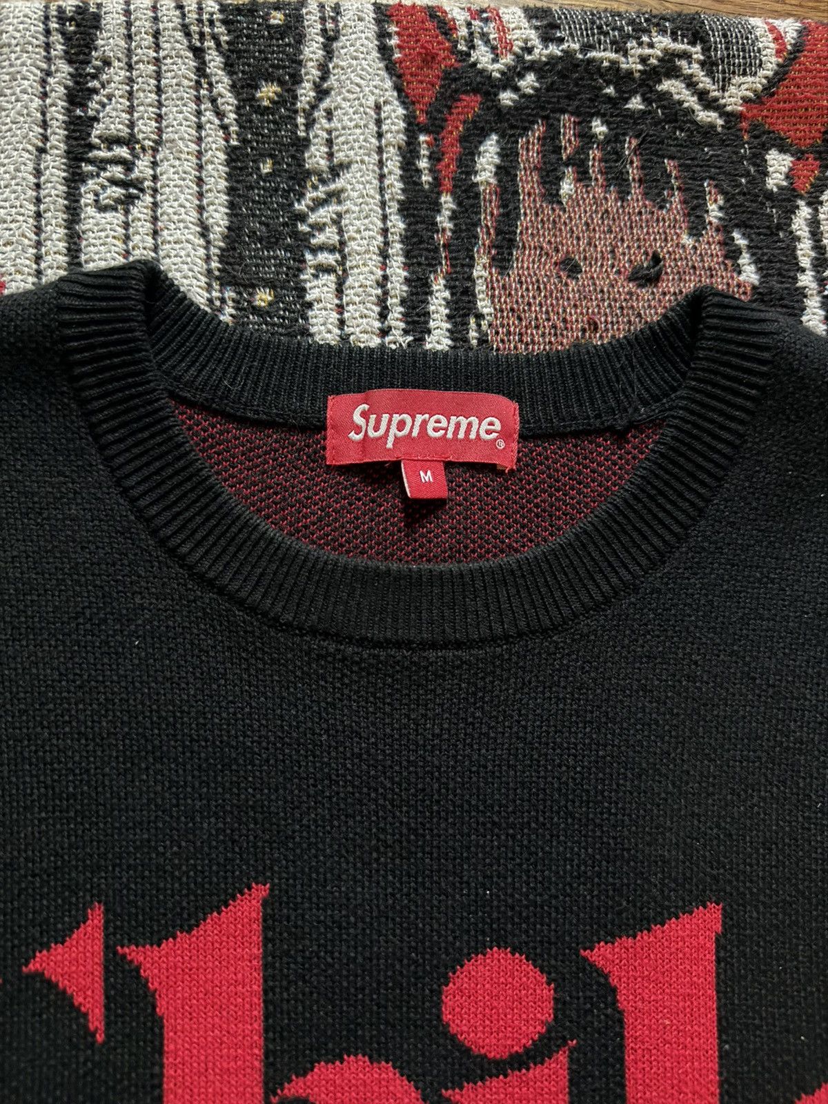 Supreme Supreme - child of hell sweater Size US M / EU 48-50 / 2 - 4 Thumbnail