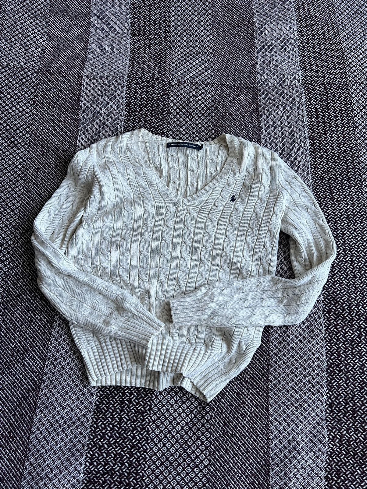 Polo Ralph Lauren Polo Ralph Lauren Sport Knitted V-Neck Sweater Streetwear Size S / US 4 / IT 40 - 12 Thumbnail