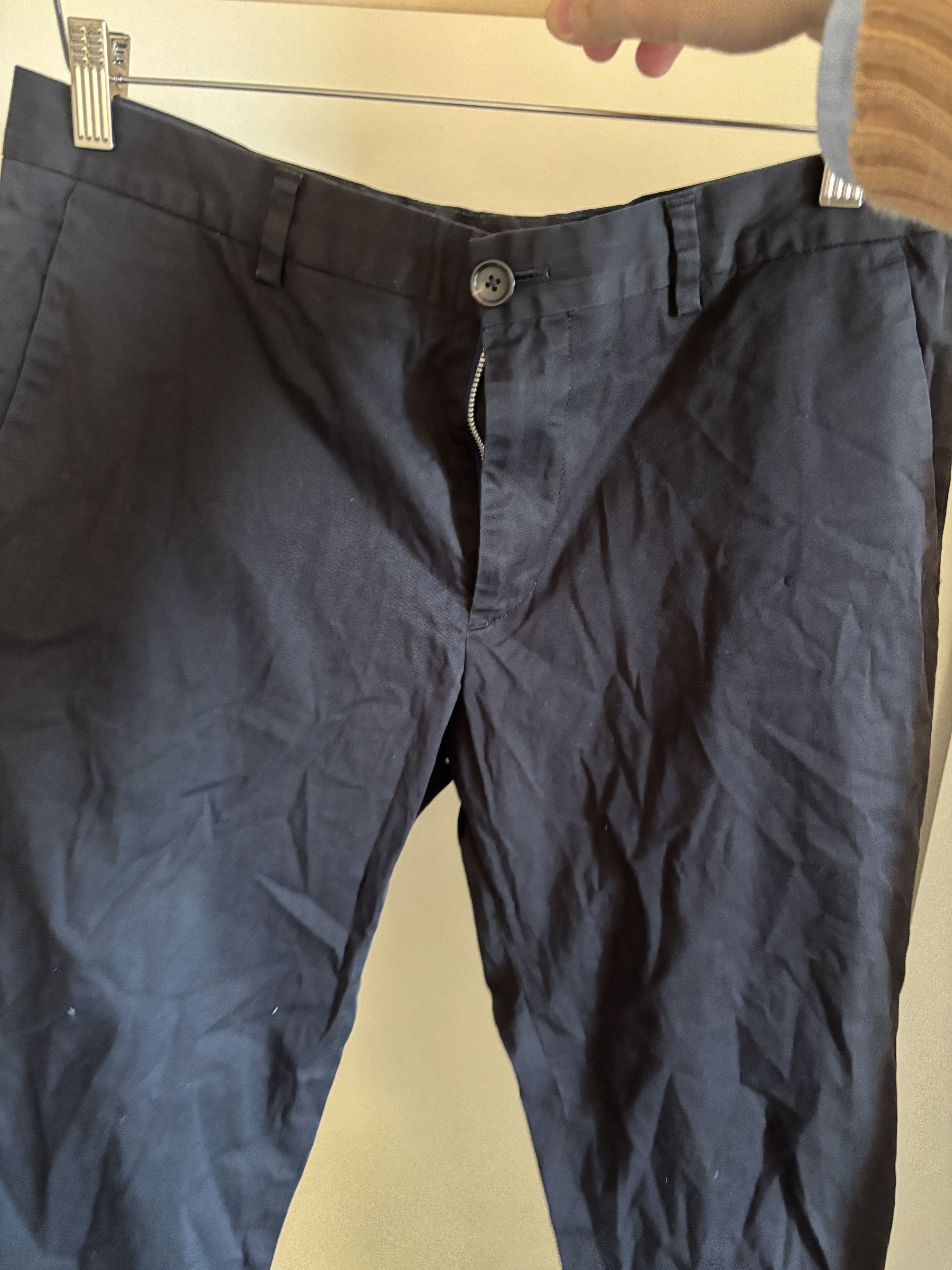 Paul Smith Paul Smith Black Trousers 34 Cotton Size US 34 / EU 50 - 2 Thumbnail