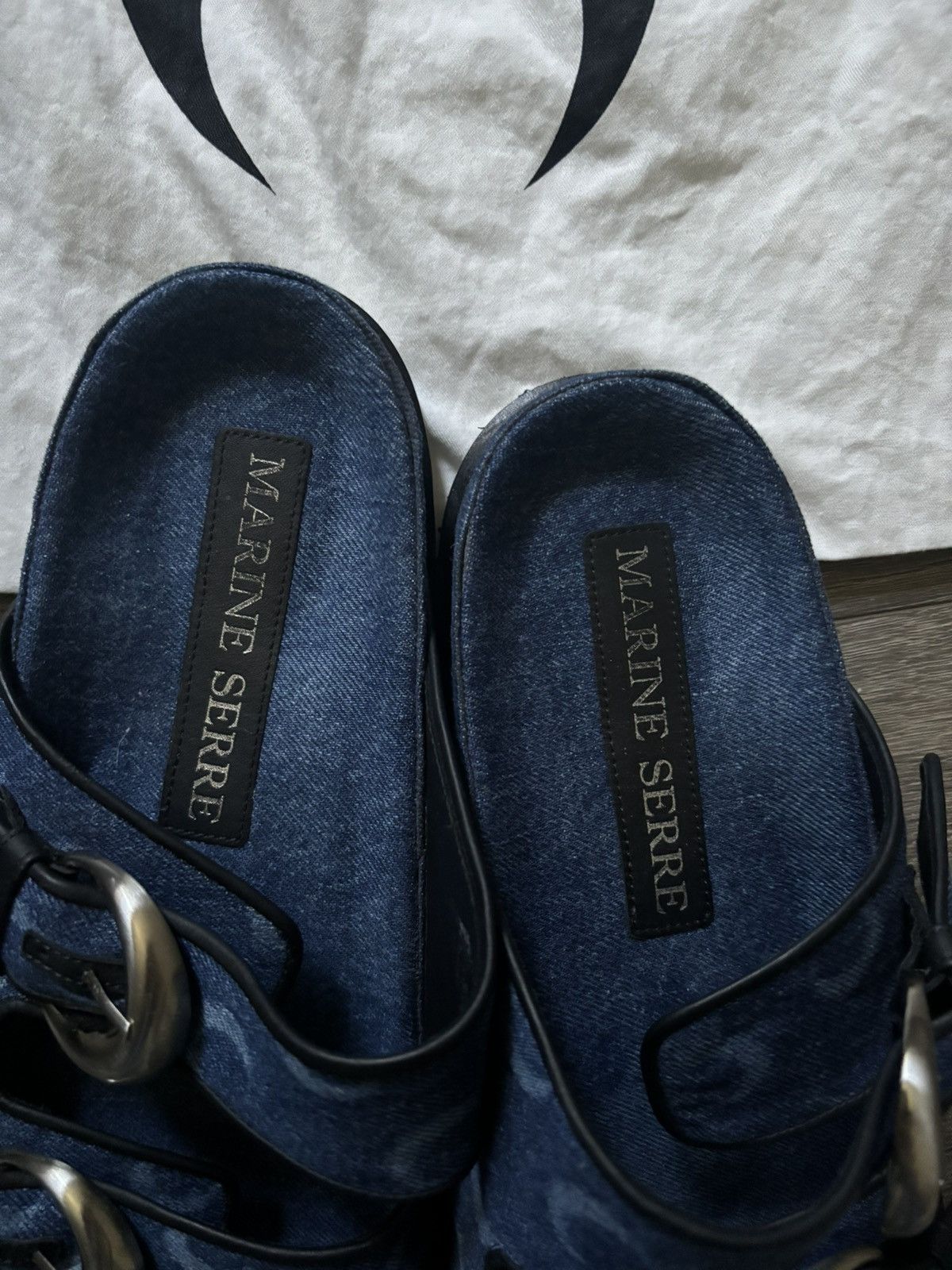 Marine Serre Marine serre Slides Size US 10 / EU 43 - 5 Thumbnail