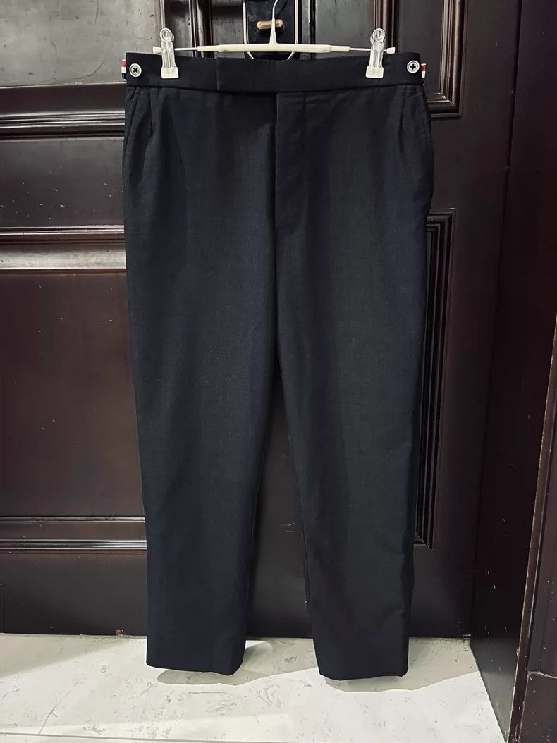 Thom Browne Thom Browne size 1 Nine-Pit Wool Pants Size US 38 / EU 54 - 1 Thumbnail