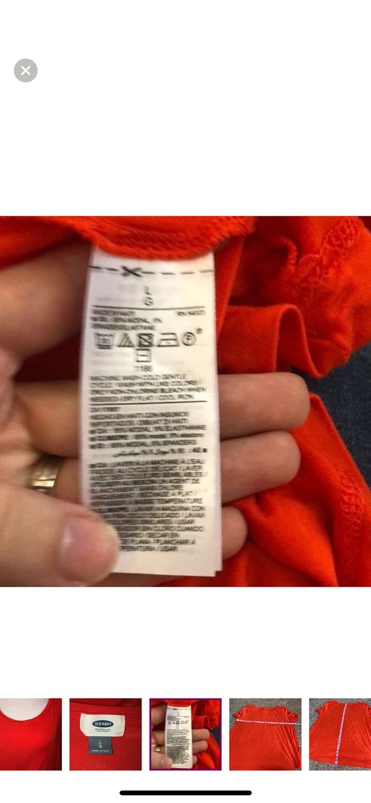 Old Navy Old navy large orange swing tee Size L / US 10 / IT 46 - 2 Thumbnail