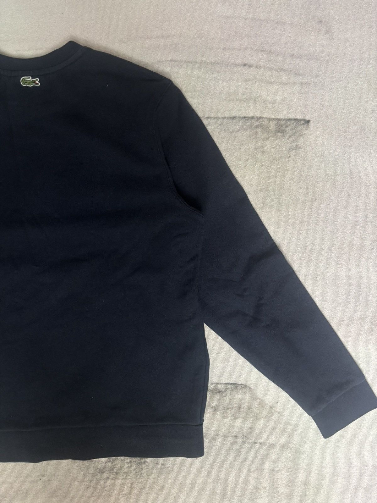 Lacoste Blue Lacoste sweatshirt size M/L white crocodile logo Size US L / EU 52-54 / 3 - 14 Thumbnail