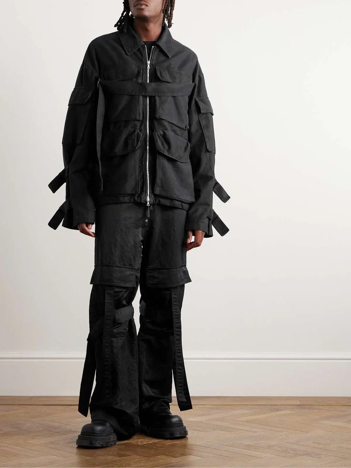 Dries Van Noten Dries Van Noten AW23 Garment Dyed Vonac Jacket Size US L / EU 52-54 / 3 - 2 Thumbnail