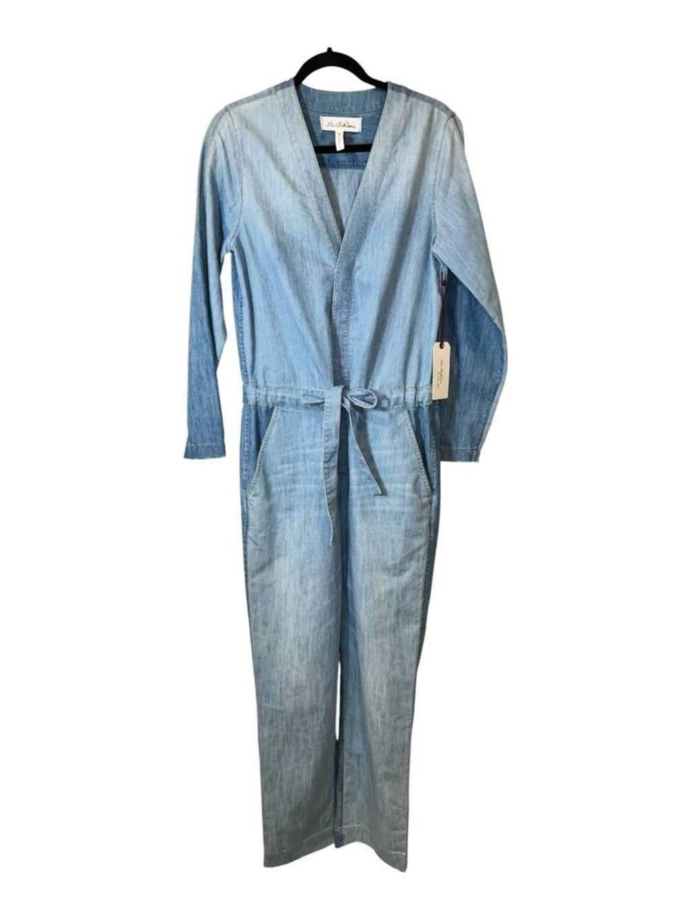 Other La Bohème Ethan Denim Jumpsuit Two Tone Stone Wash Indigo N Size 27" / US 4 / IT 40 - 4 Thumbnail