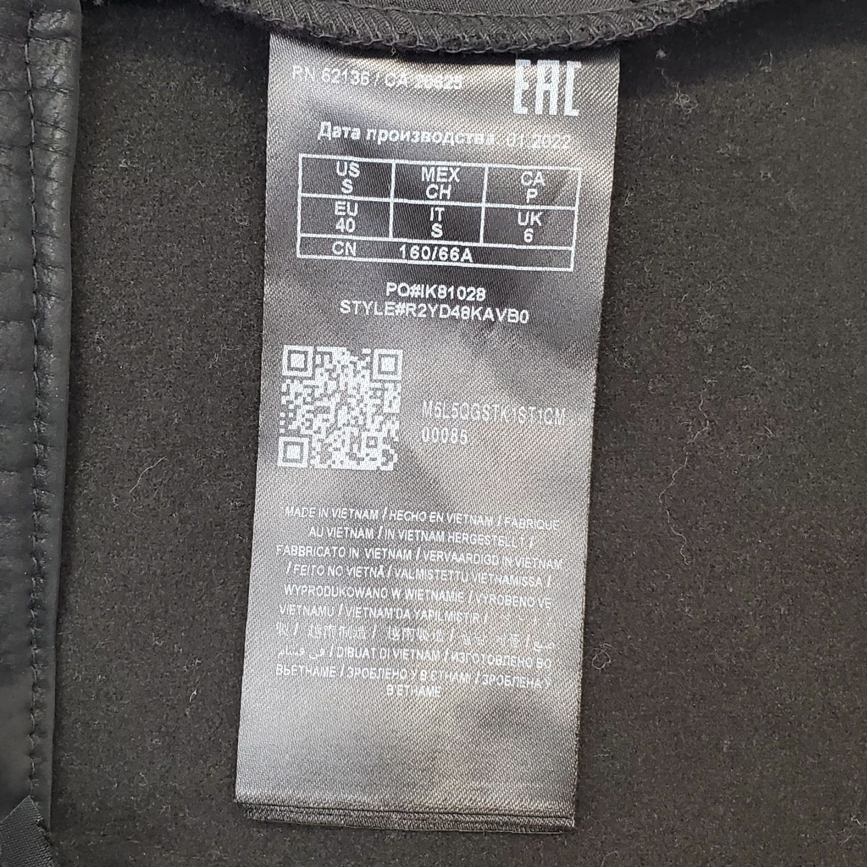 Guess GUESS Asymmetrical Faux Leather Mini Skirt Womens S Black Back Zip Size 28" / US 6 / IT 42 - 7 Thumbnail