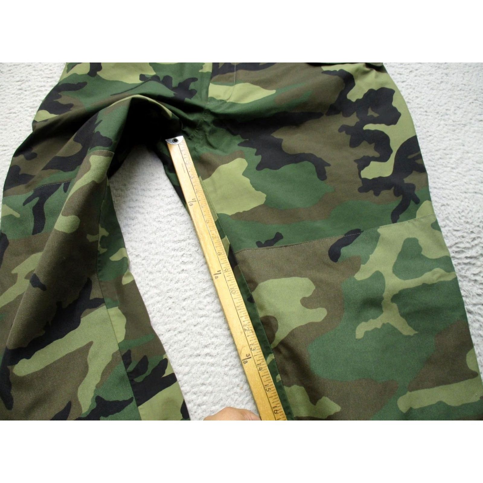 Vintage Tennessee Apparel Corp Pants Mens M 37x30 Green Camo ECWCS Snow Waterproof Army Size US 31 - 5 Thumbnail