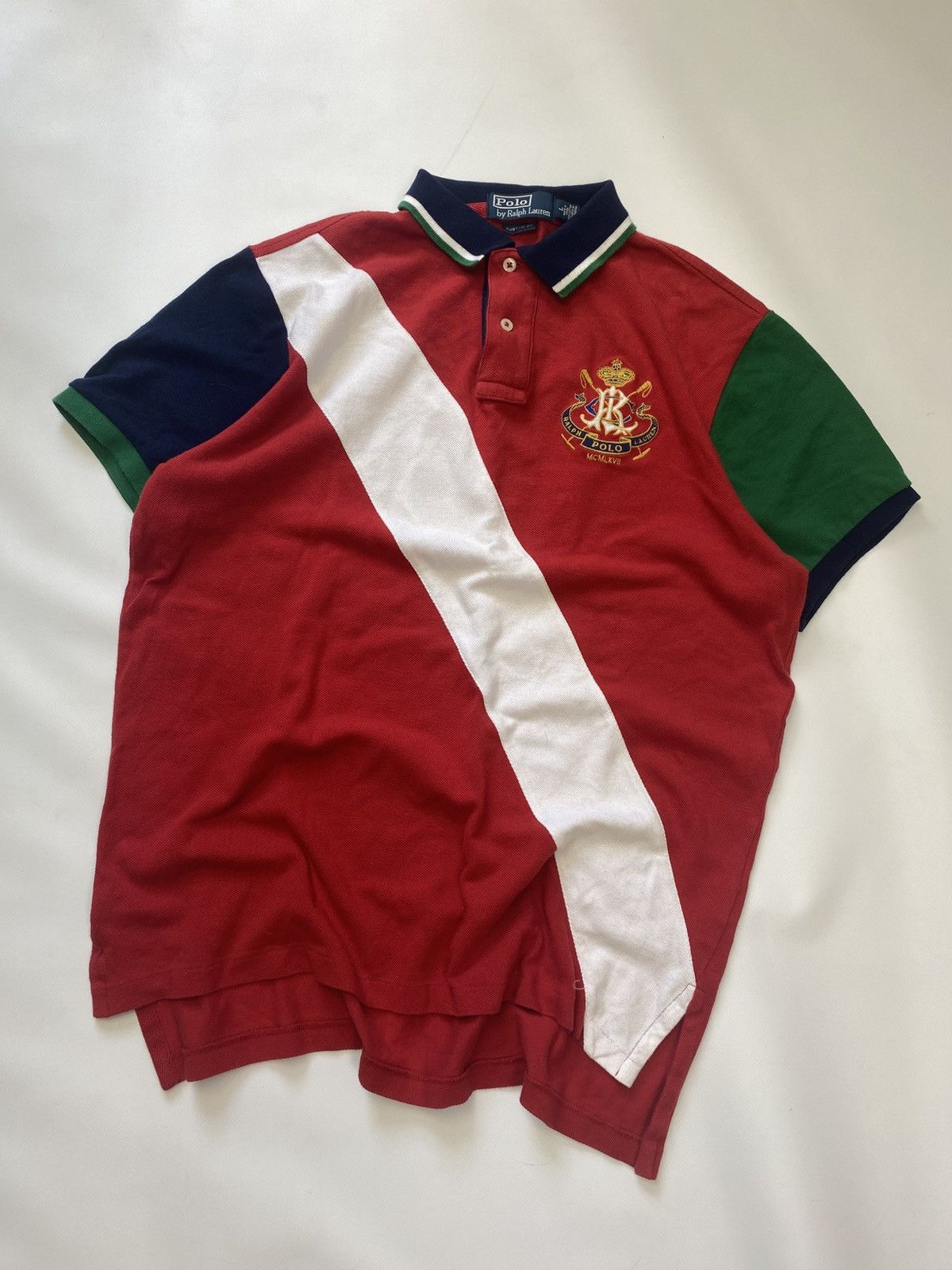Polo Ralph Lauren Polo Ralph Lauren Number 3 Rugby Jersey Cheef Keef Style Size US M / EU 48-50 / 2 - 2 Thumbnail