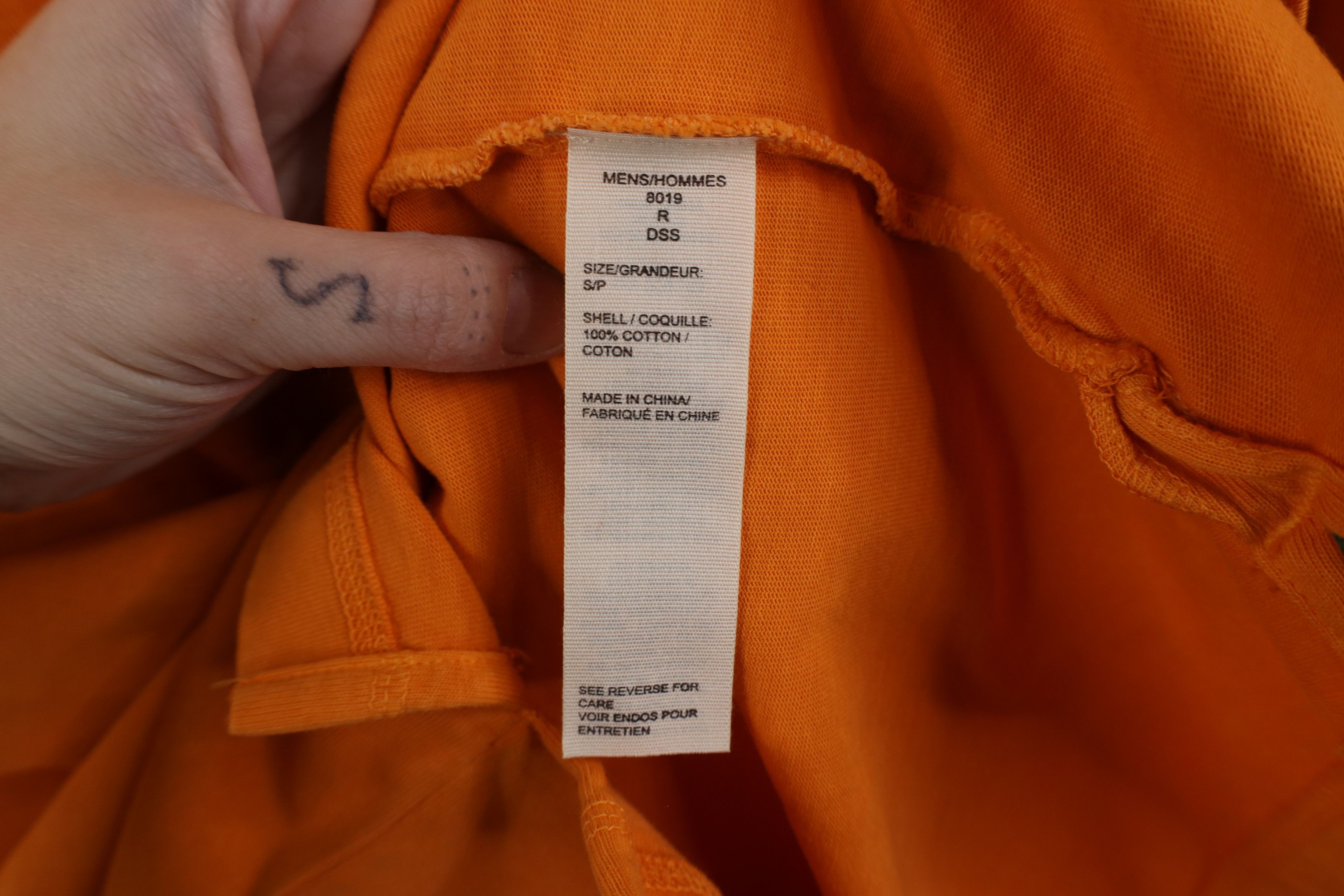 Woolrich Woolen Mills Deadstock Vintage Y2K Woolrich Dye T-Shirt Orange Cotton Size US L / EU 52-54 / 3 - 10 Thumbnail