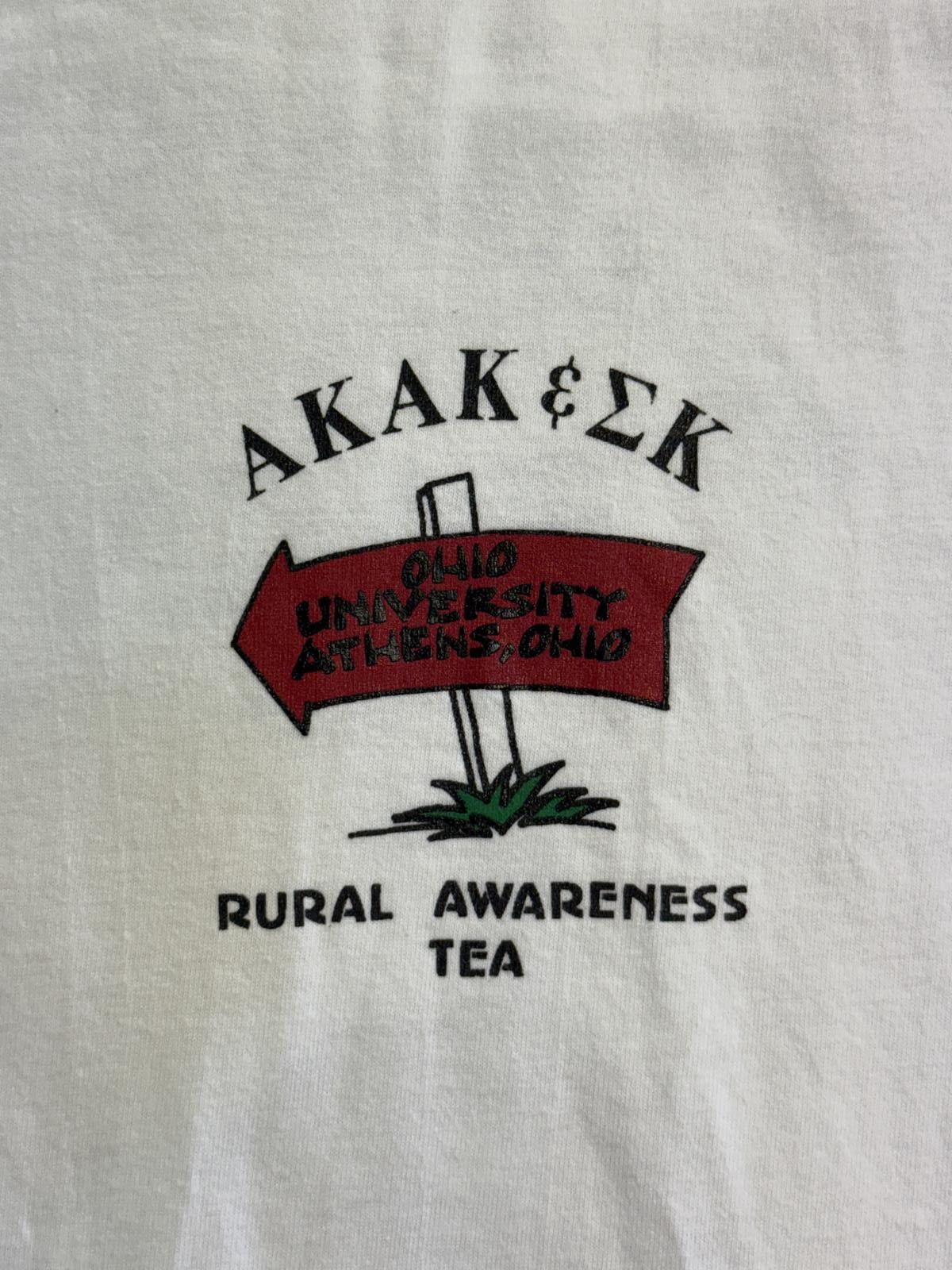 Hanes AKAK and EK Ohio University Rural Awareness Barn Bash 1991 Size US XL / EU 56 / 4 - 2 Thumbnail