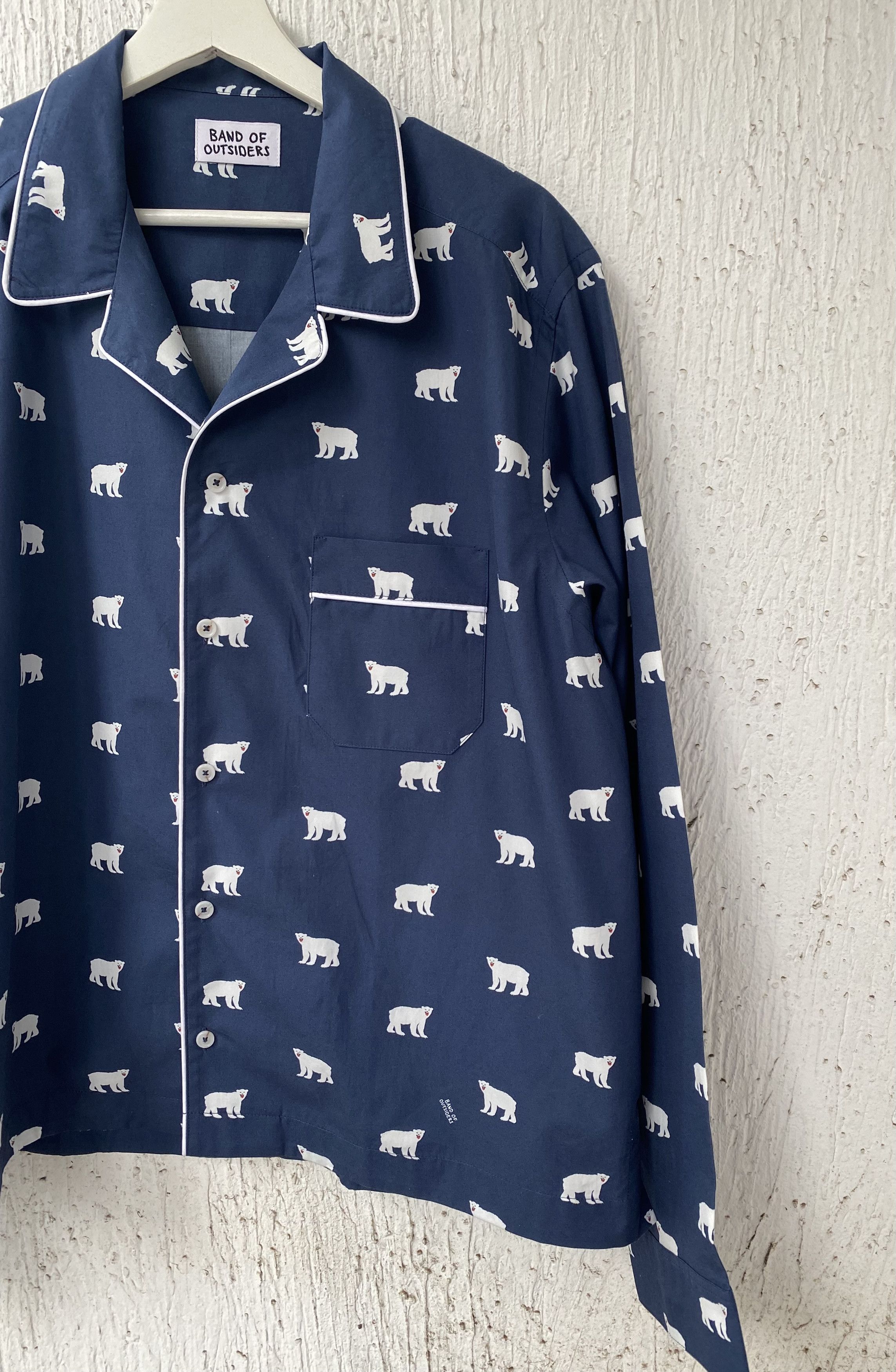 Band Of Outsiders polar bear print bowling shirt Size US XL / EU 56 / 4 - 2 Thumbnail