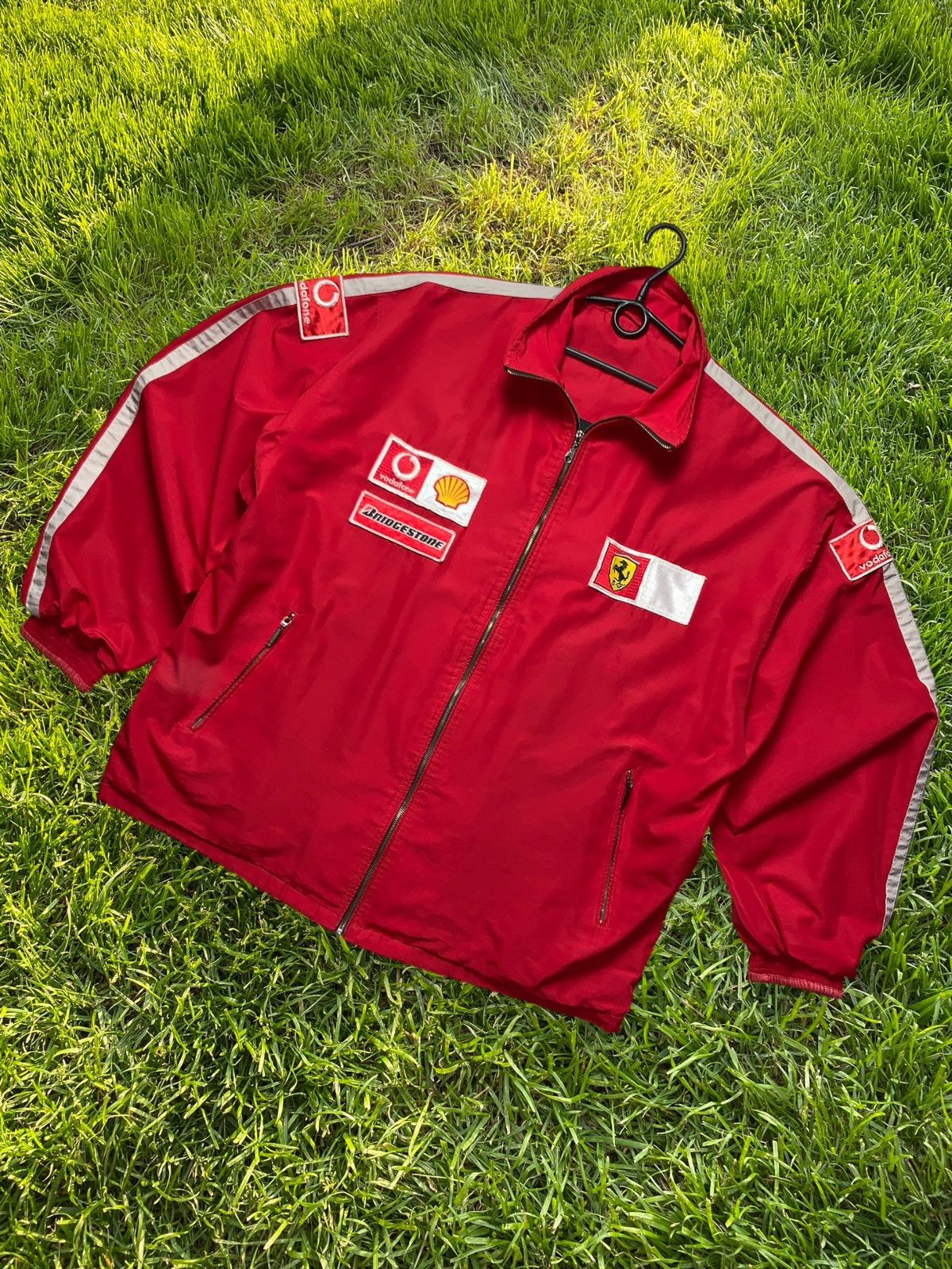 image of Vintage Ferrari Jacket Race Red Size Xxl F1 Formula Uno, Men's