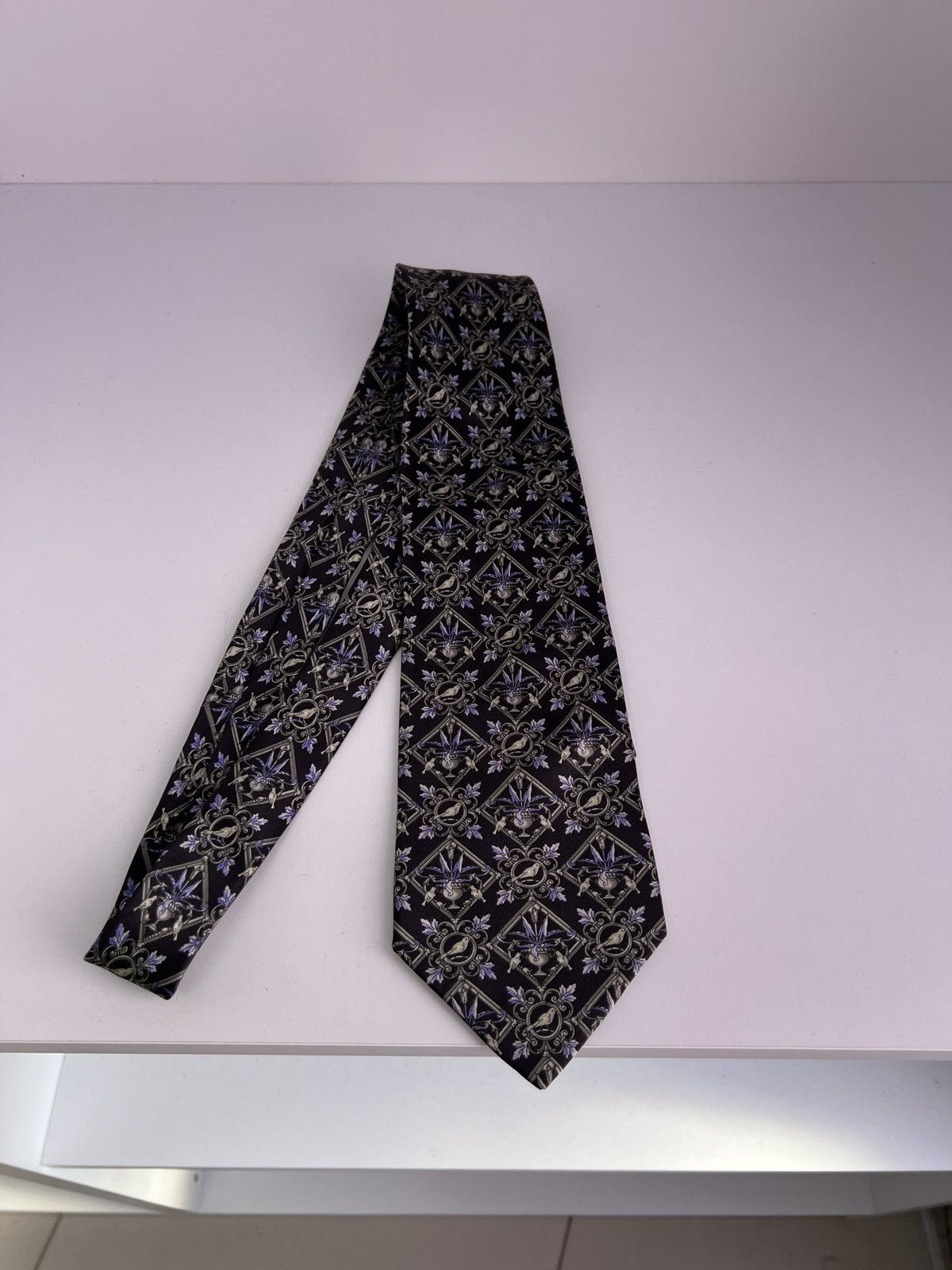 Designer × Vintage × Yves Saint Laurent Vintage Yves Saint Laurent YSL Rare Tie Size ONE SIZE - 3 Thumbnail