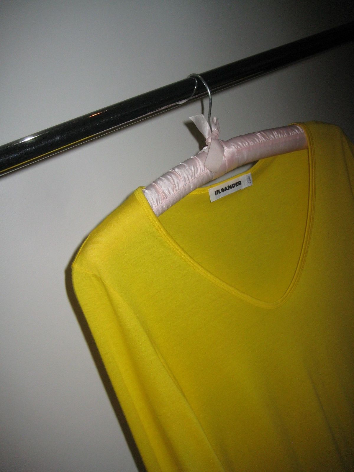 Jil Sander Jil Sander yellow long sleeve top Size ONE SIZE - 3 Thumbnail