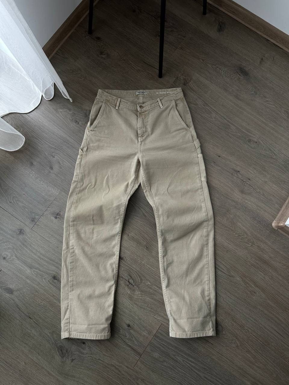 Carhartt Vintage Carhartt WIP Women’s Pierce Straight Beige Pants Size 27" / US 4 / IT 40 - 11 Thumbnail