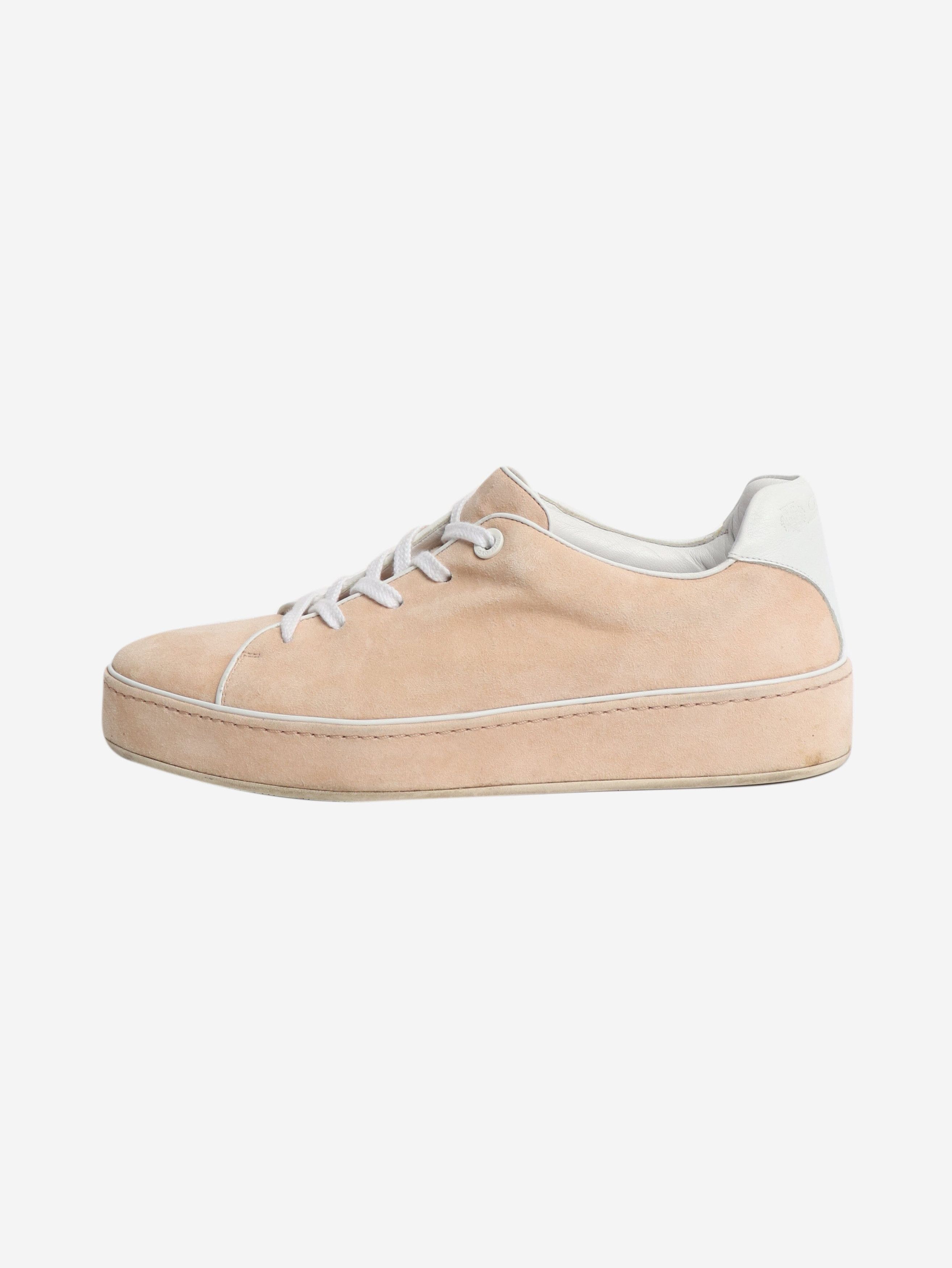 Loro Piana Blush suede trainers - EU 39 Size US 8 / IT 38 - 1 Thumbnail
