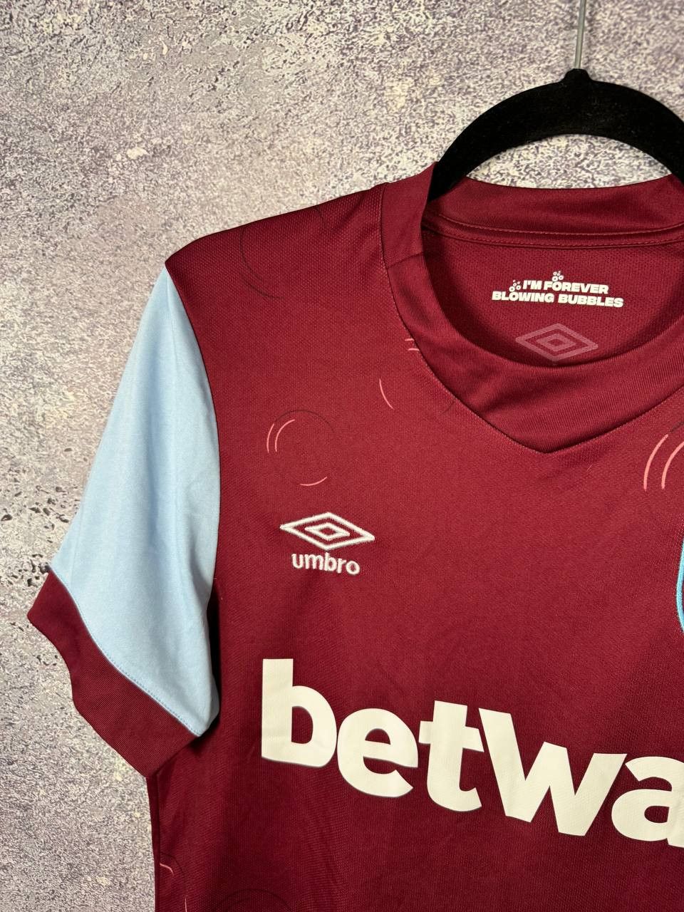 Umbro West Ham United 2023/24 Home Umbro Soccer Jersey Blokcore Size US S / EU 44-46 / 1 - 8 Thumbnail