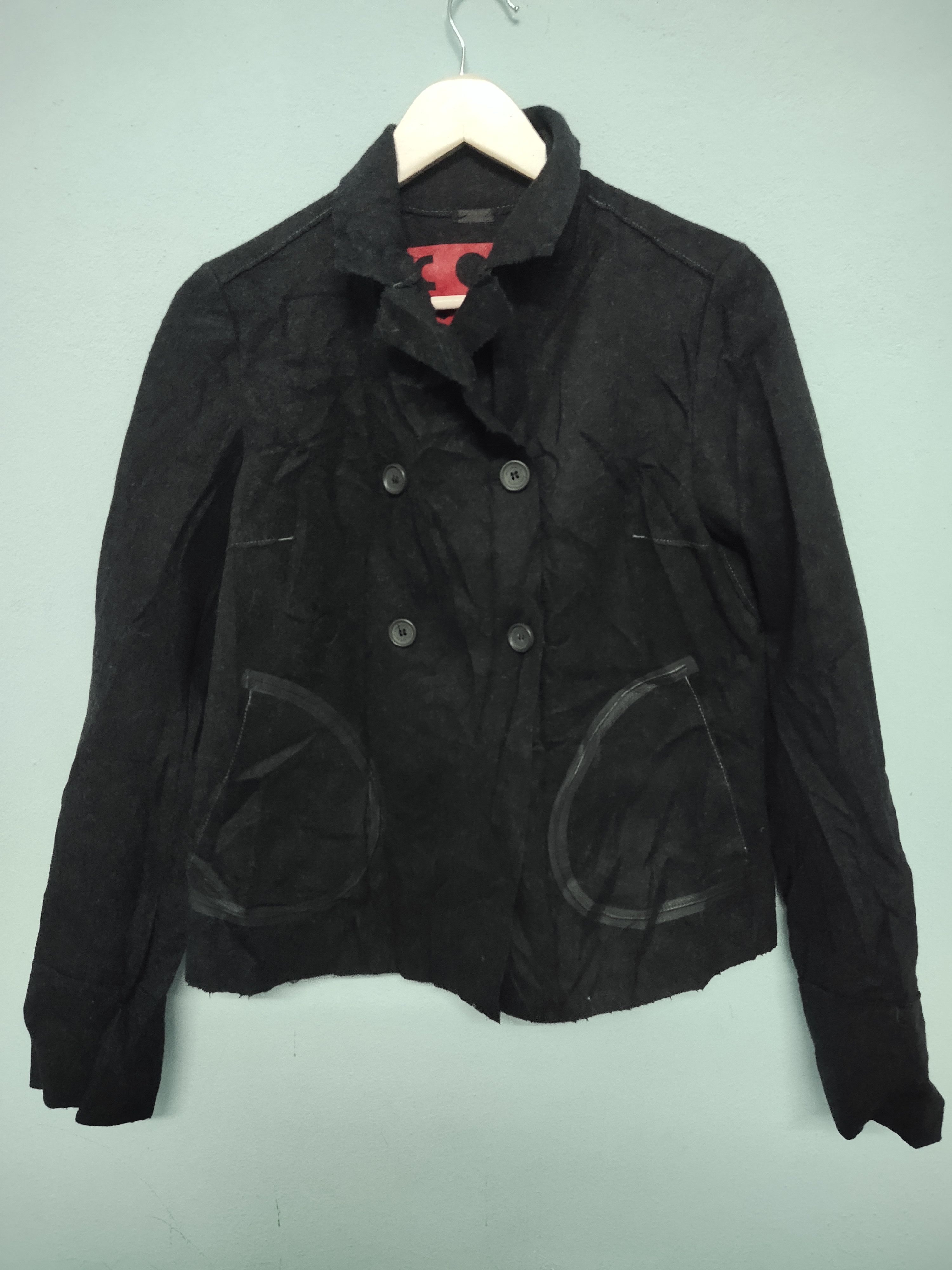 Cop Copine Cop Copine Womens Wool Ride Jacket Size 38/Medium Size XS / US 0-2 / IT 36-38 - 1 Thumbnail