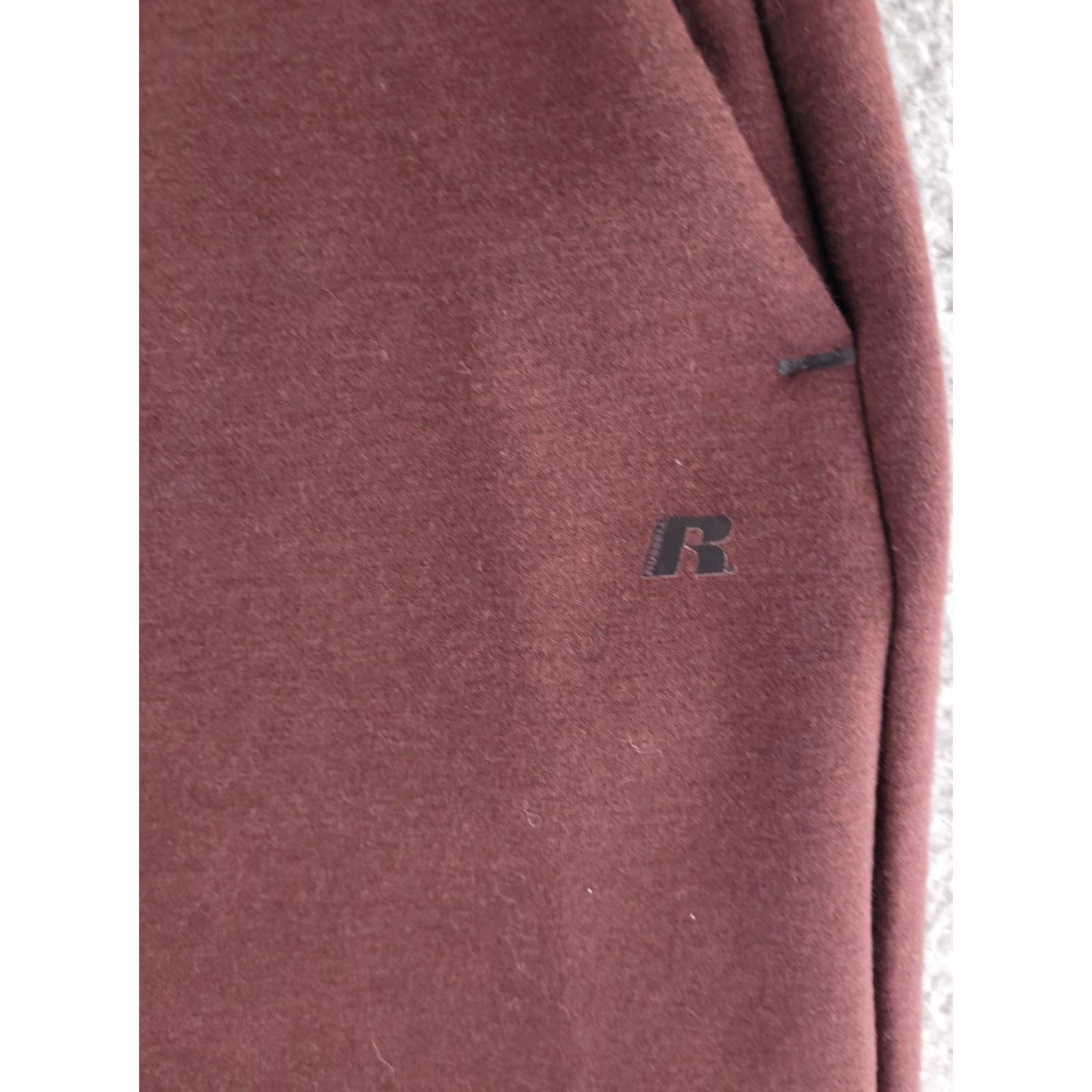 Vintage Russell Sweatpants Mens Large Red Drawstring Tapered Crop Waist 36-38 Joggers Pants Tailor Fit Activewear Size US 36 / EU 52 - 3 Thumbnail