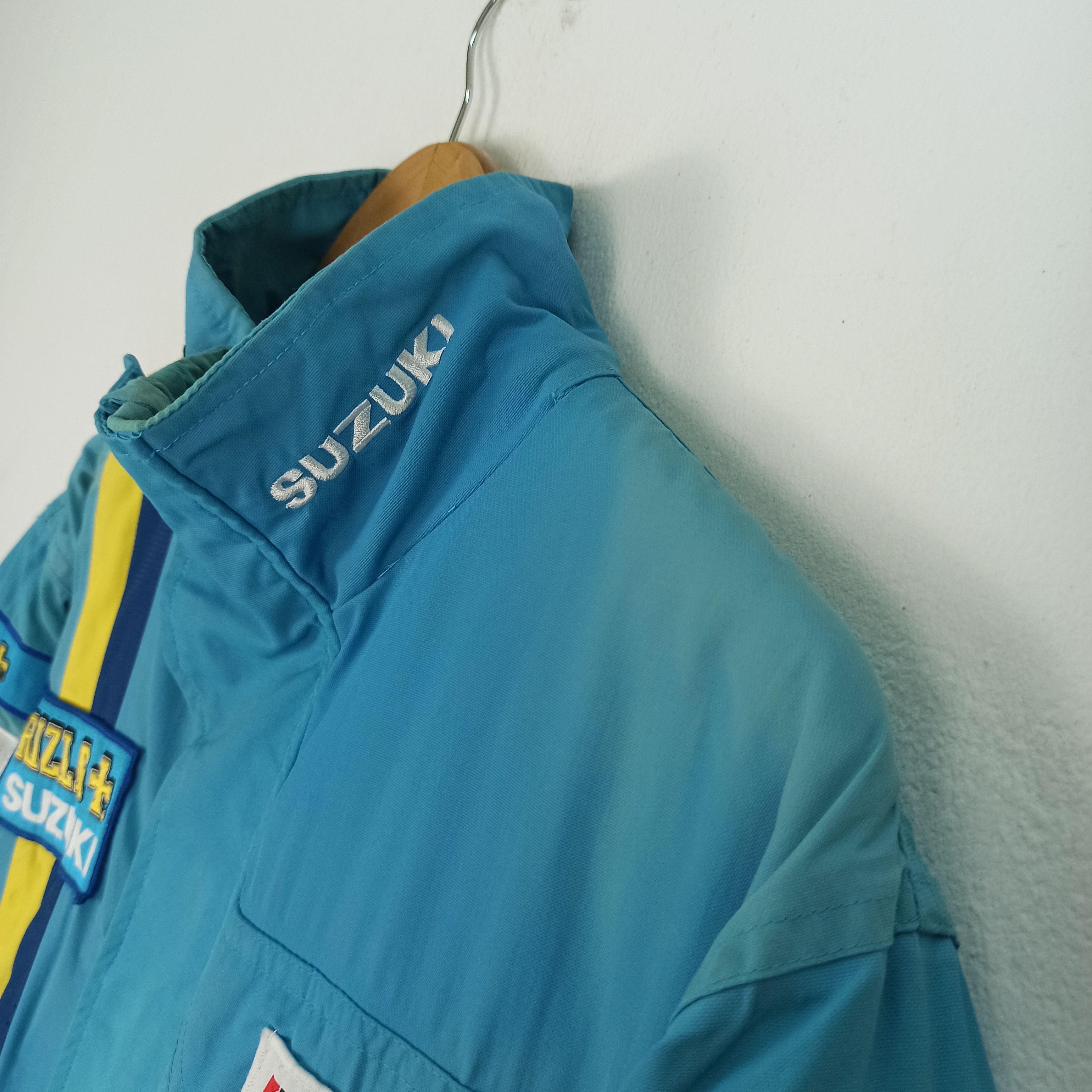 Indian Motorcycle Rare Sun Faded Suzuki Rizla Racer Jacket Motorcycle Size US S / EU 44-46 / 1 - 4 Thumbnail