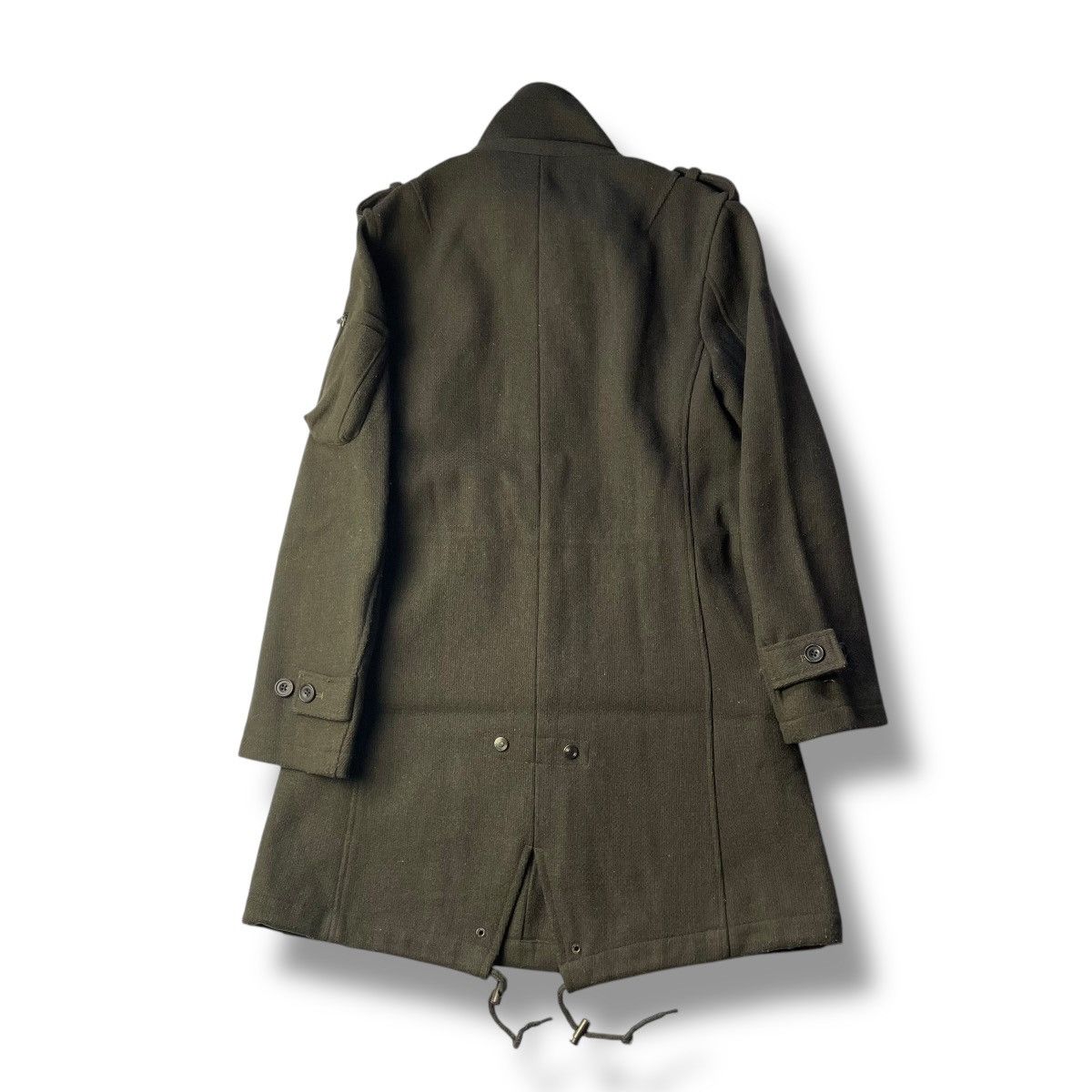 Tornado Mart 🇯🇵 TORNADO MART HEAVY PARKA WOOL MILITARY JACKET Size US M / EU 48-50 / 2 - 2 Thumbnail