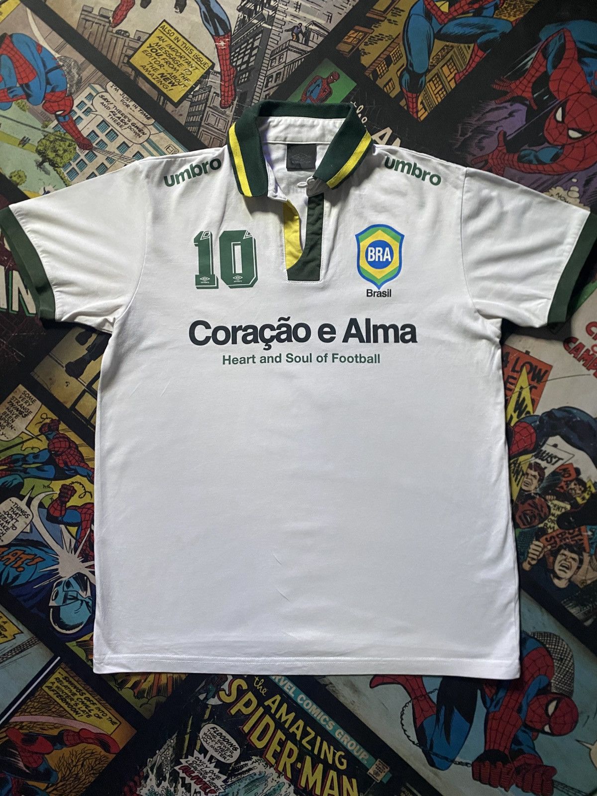 Umbro Umbro Brazil Descente Polos Size US S / EU 44-46 / 1 - 1 Thumbnail