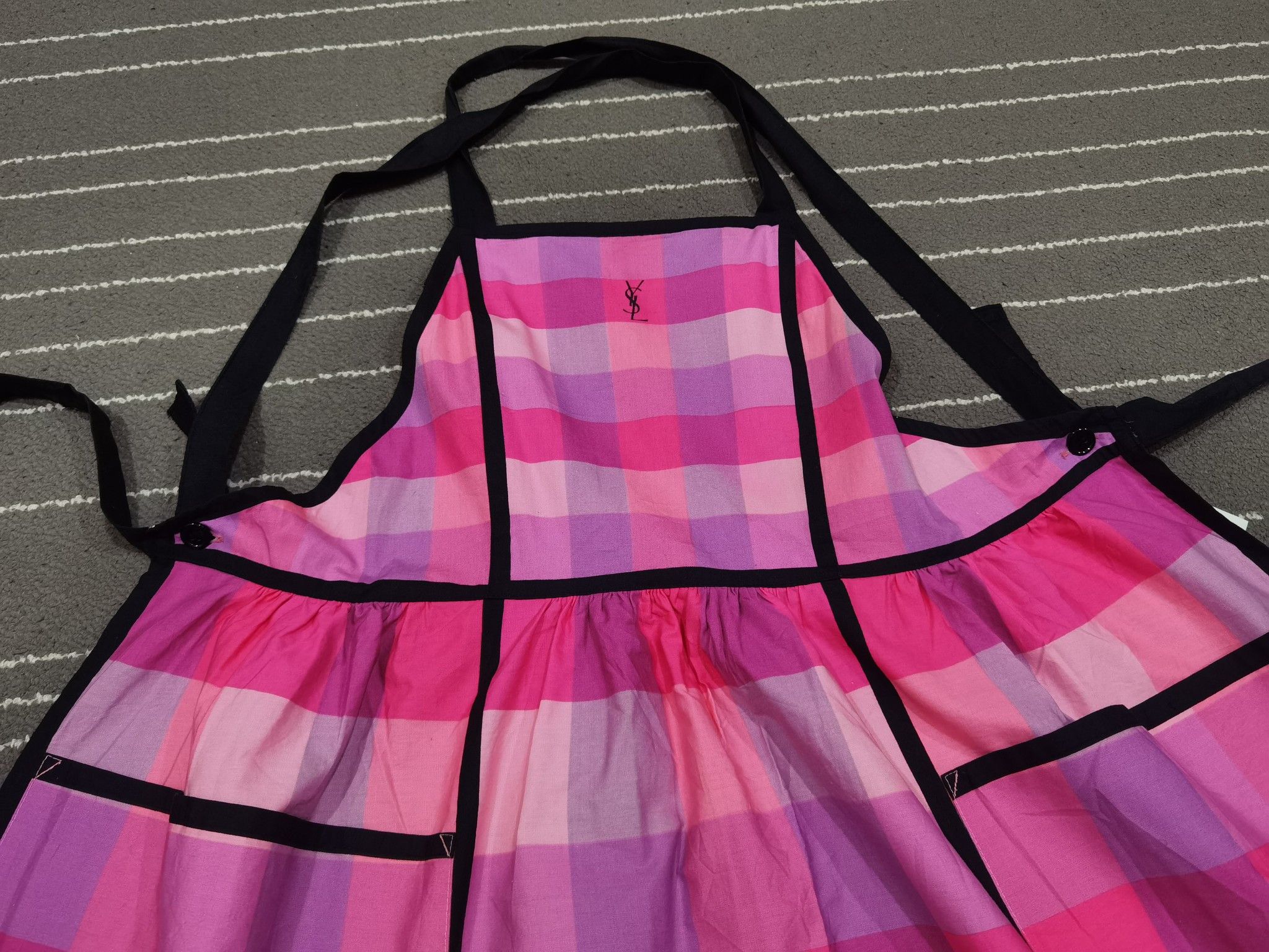 Yves Saint Laurent YSL yves saint Lauren tabliers apron XS to M 1862 Size S / US 4 / IT 40 - 10 Thumbnail