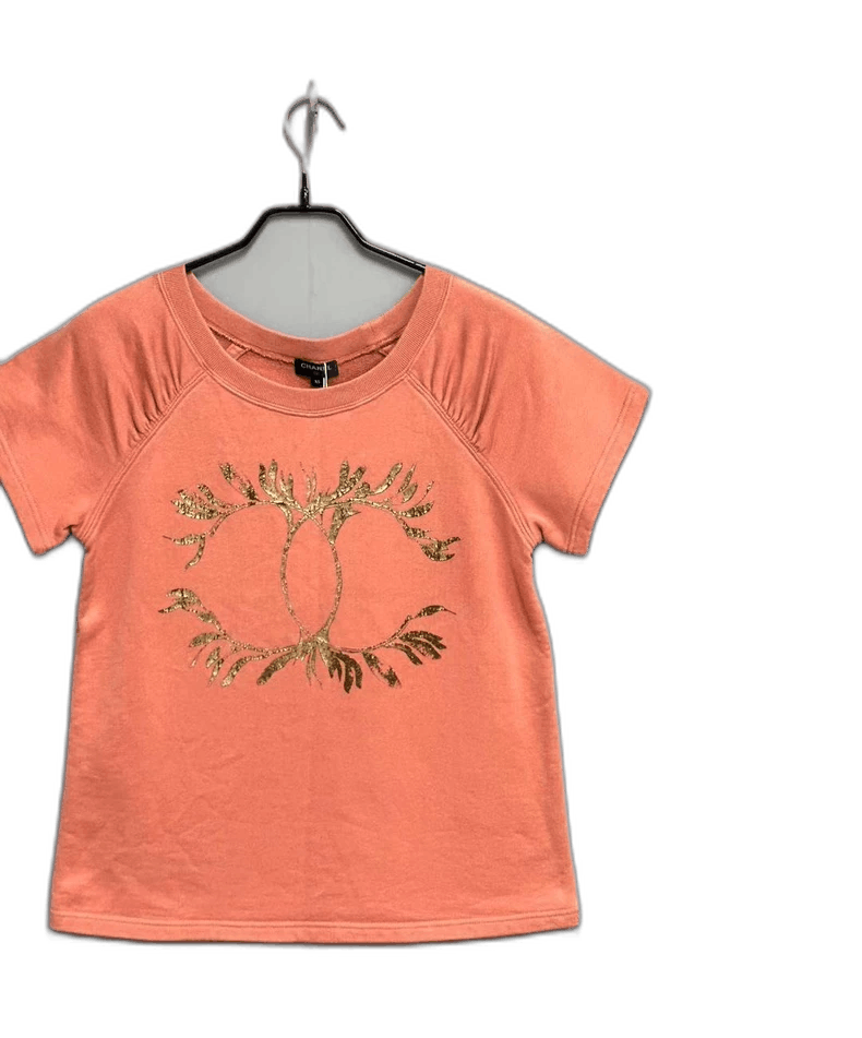 Chanel Chanel Pink Short Sleeve T-shirt with Design Size US XS / EU 42 / 0 - 1 Thumbnail