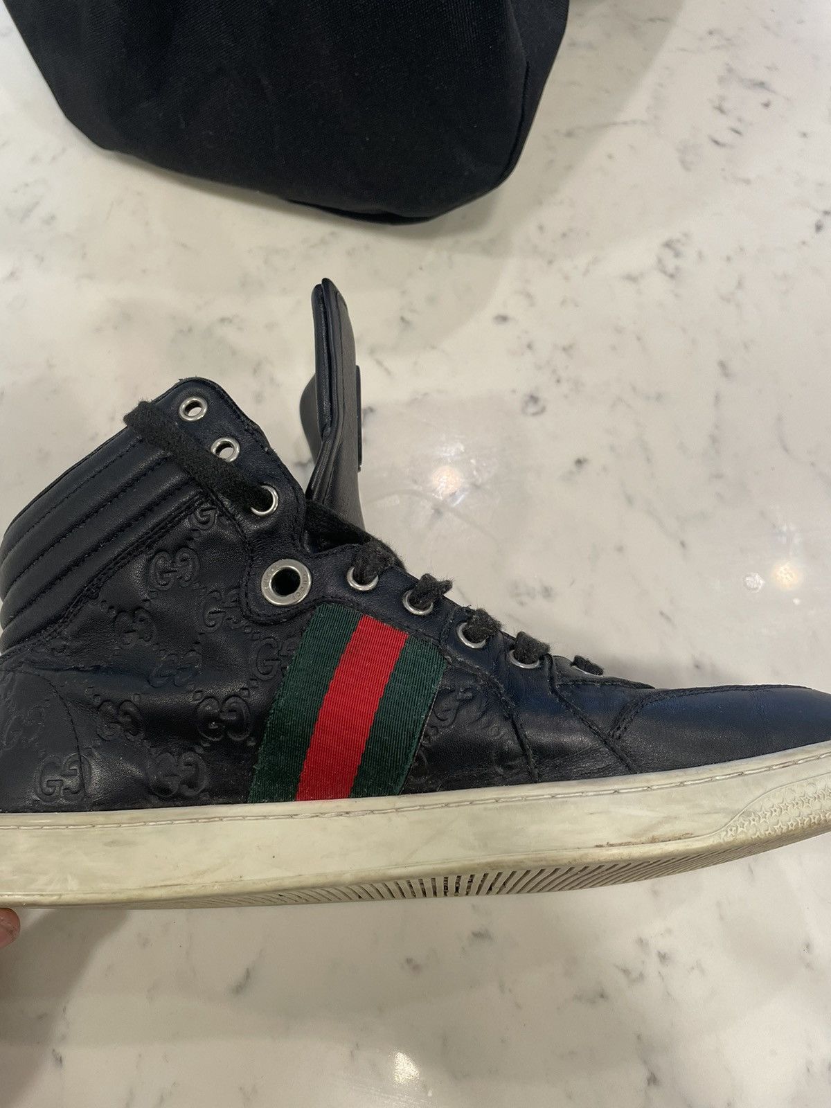 Gucci Vintage Gucci high tops Size US 8 / EU 41 - 6 Thumbnail