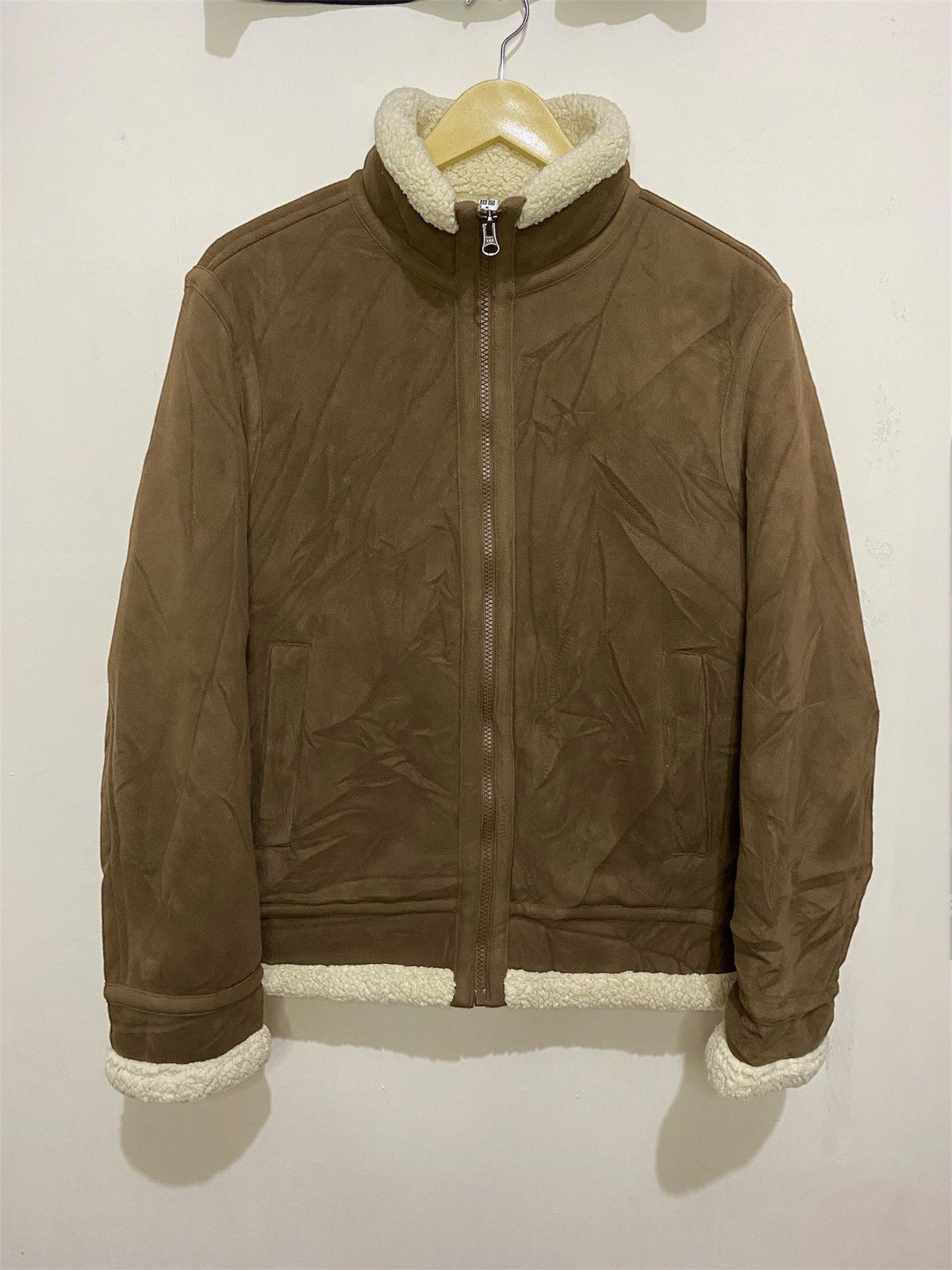 If Six Was Nine × Japanese Brand × Le Grande Bleu (L.G.B.) Japanese Brand Uniqlo ifsixwasnine Style Sherpa Jacket Size US M / EU 48-50 / 2 - 1 Thumbnail