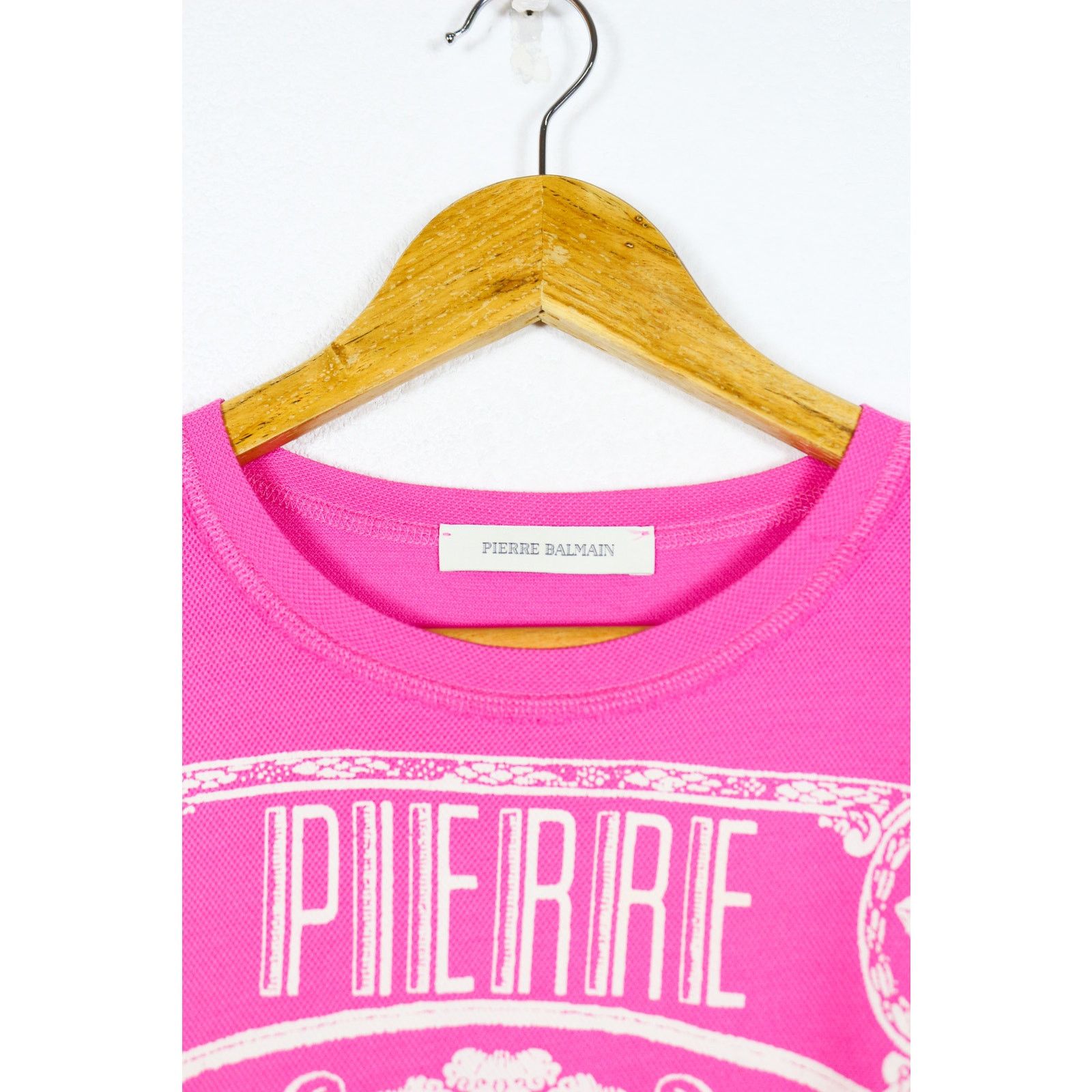 Pierre Balmain Pierre Balmain Paris Baroque Graphic Print Tee T-shirt Y2K Size US M / EU 48-50 / 2 - 4 Thumbnail