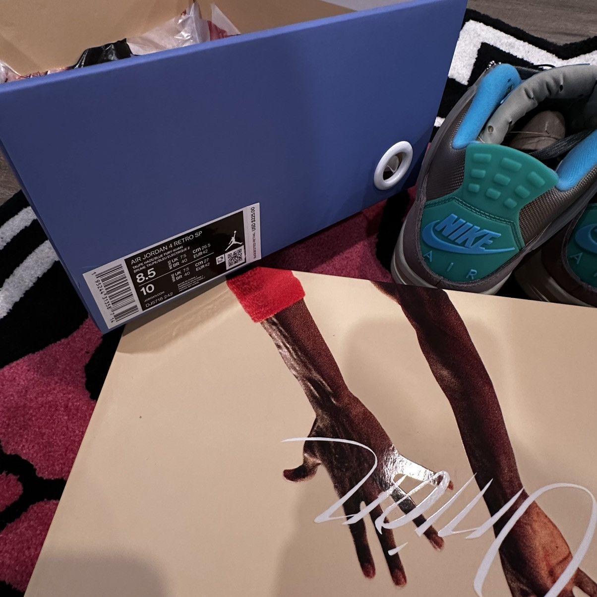 Jordan Brand × Union LA Jordan 4 Retro SP 30th Anniversary Union Taupe Haze Size US 8.5 / EU 41-42 - 8 Thumbnail