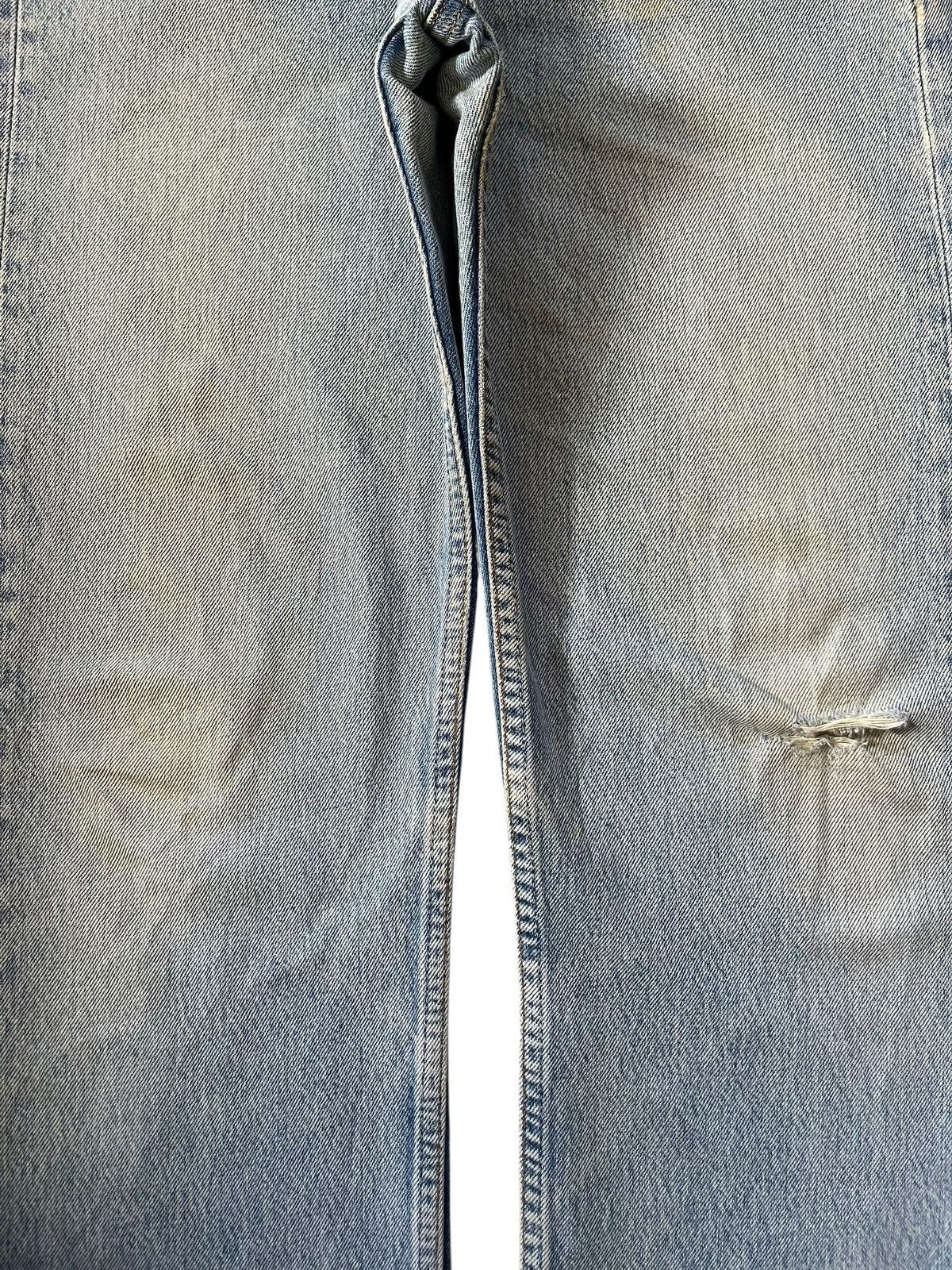 Levi's Vintage 90s Levis 501 Faded Wash Distressed Jeans Size US 30 / EU 46 - 3 Thumbnail