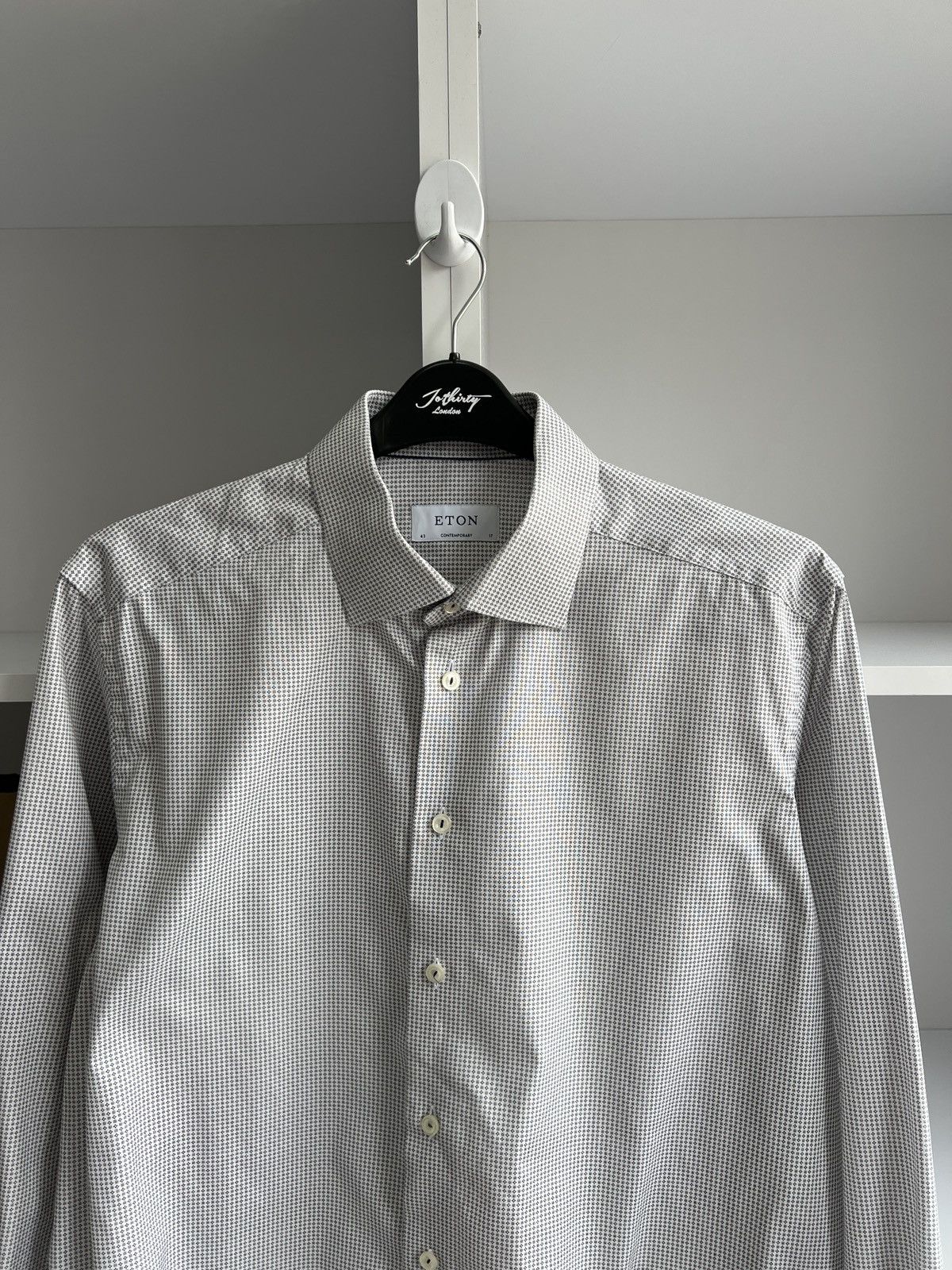 Eton × Vintage Vintage Eton Luxury Button up shirt Size US L / EU 52-54 / 3 - 6 Thumbnail