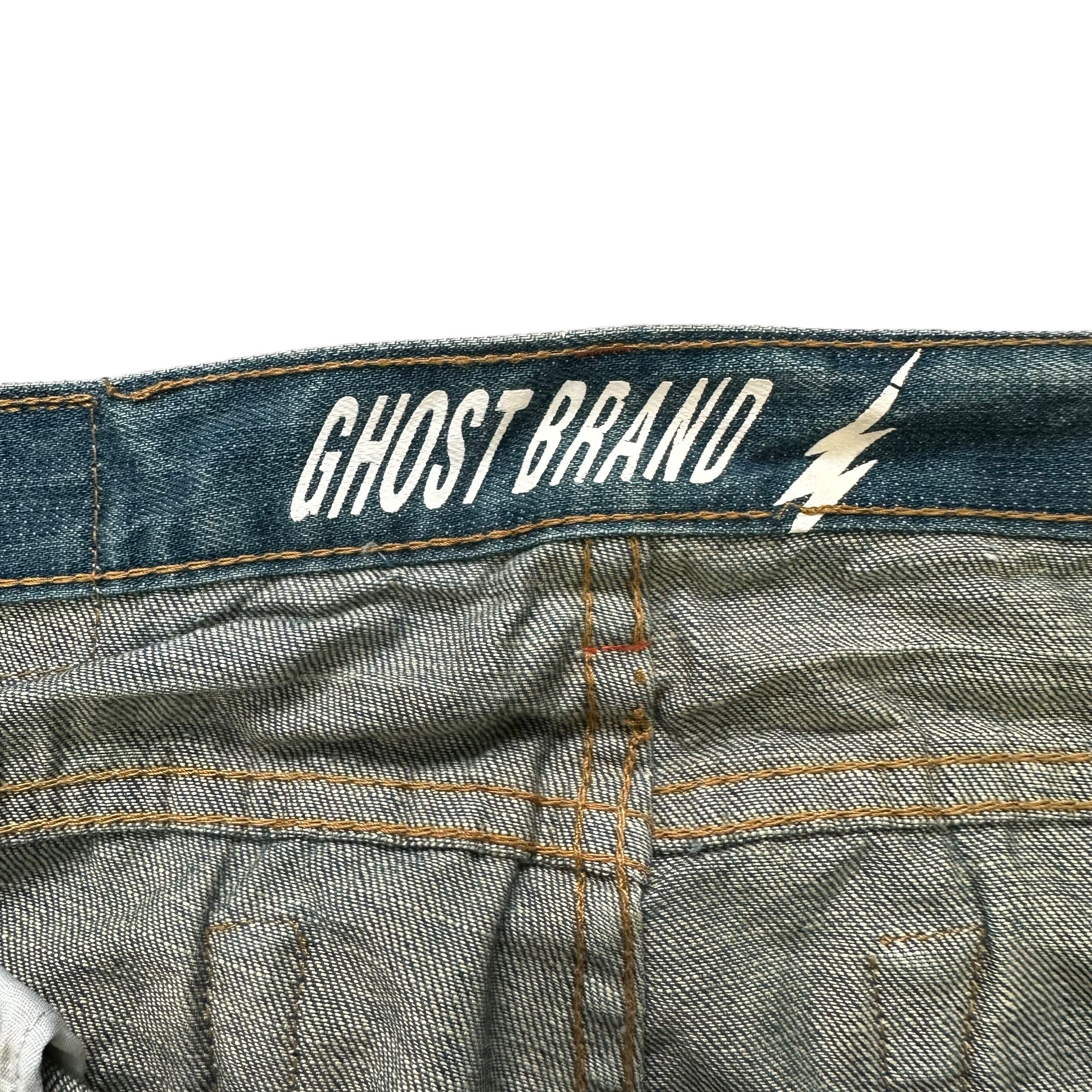 Japanese Brand GHOST BRAND TECHNICAL JEANS RUSTY DENIM PANT #7799-176 Size US 34 / EU 50 - 7 Thumbnail