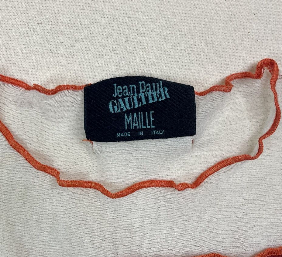 Jean Paul Gaultier SS1996 Jean Paul Gaultier Cyberbaba Tribal Tattoo Mesh Top Size US S / EU 44-46 / 1 - 6 Thumbnail