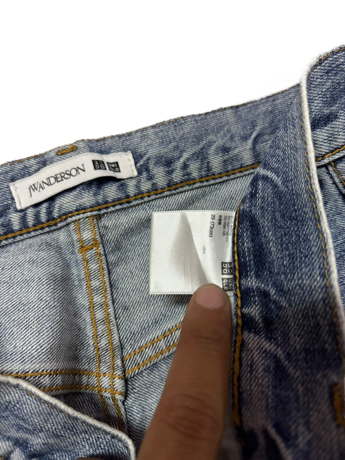 JW Anderson Vtg JW Anderson x Uniqlo Distressed Jeans Size US 28 / EU 44 - 11 Thumbnail
