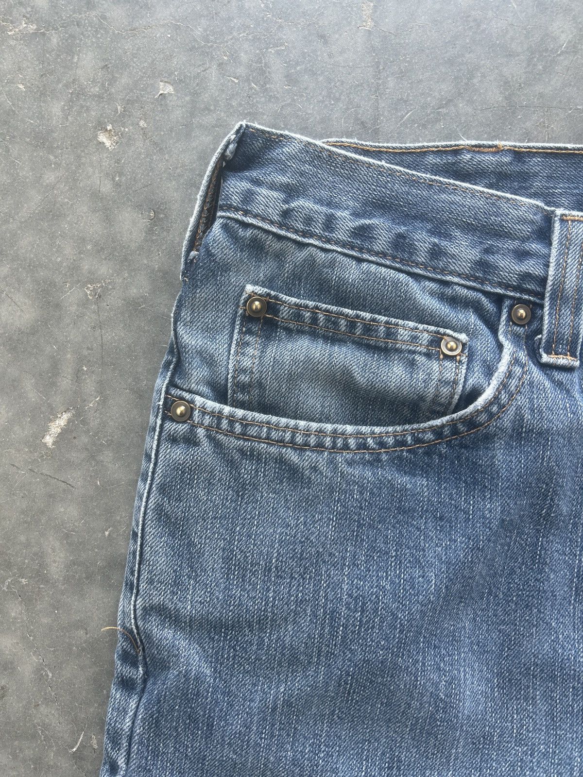 Carhartt × Vintage Vintage Y2K Carhartt Denim Jeans Size US 38 / EU 54 - 2 Thumbnail