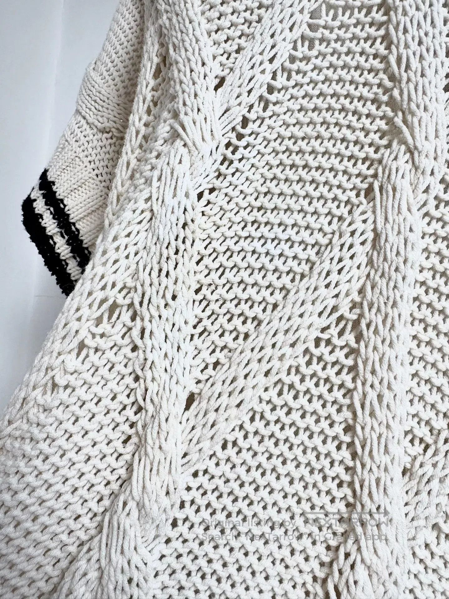 Vivienne Westwood Vivienne Westwood White Argyle Knit Vest. Size M / US 6-8 / IT 42-44 - 5 Thumbnail