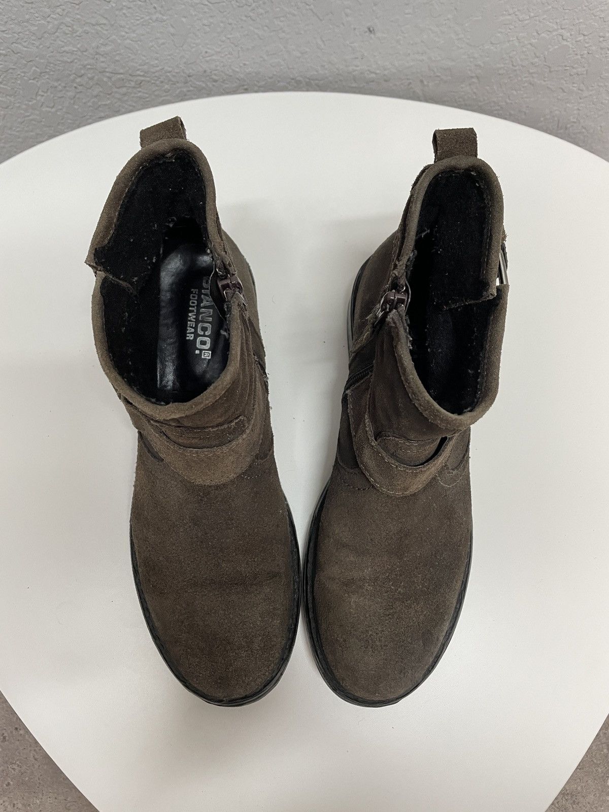 If Six Was Nine Vintage Italian AS 98 Vibe Guidi Style Leather Biker Boots Size US 7 / EU 40 - 7 Thumbnail