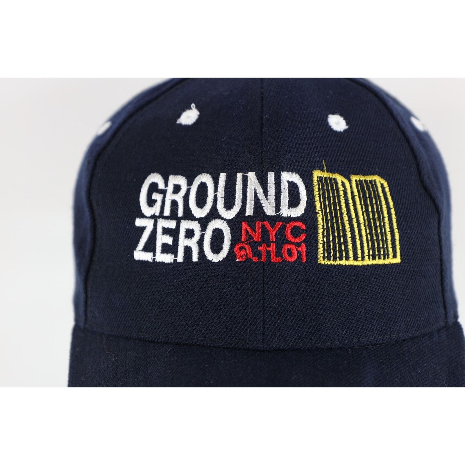 Vintage Vintage Y2K Spell Out September 11 Ground Zero New York Hat Size ONE SIZE - 2 Thumbnail