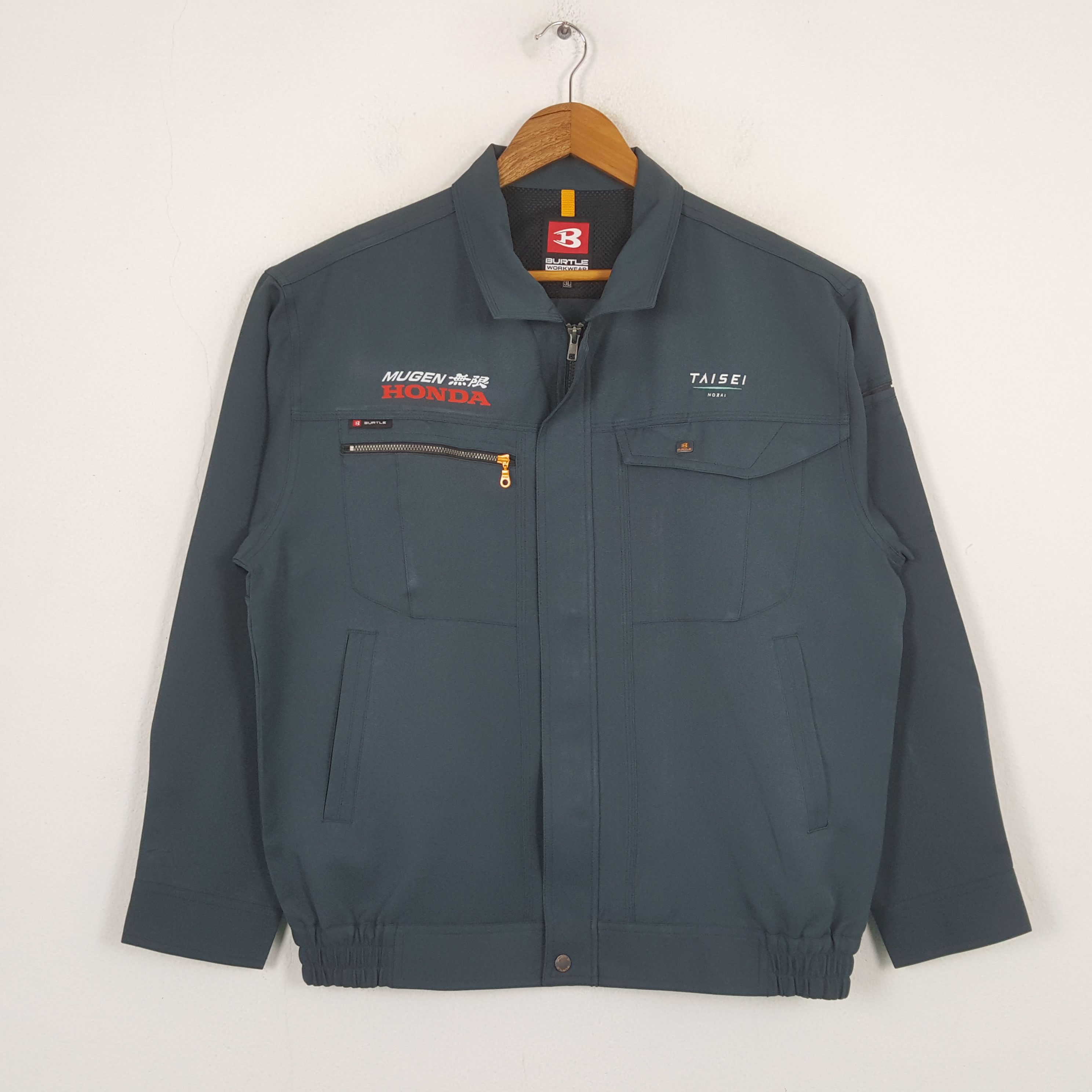 Japanese Brand × Vintage Vintage Mugen Honda Racing Japan Brand Custom Jacket C286N25 Size US L / EU 52-54 / 3 - 3 Thumbnail