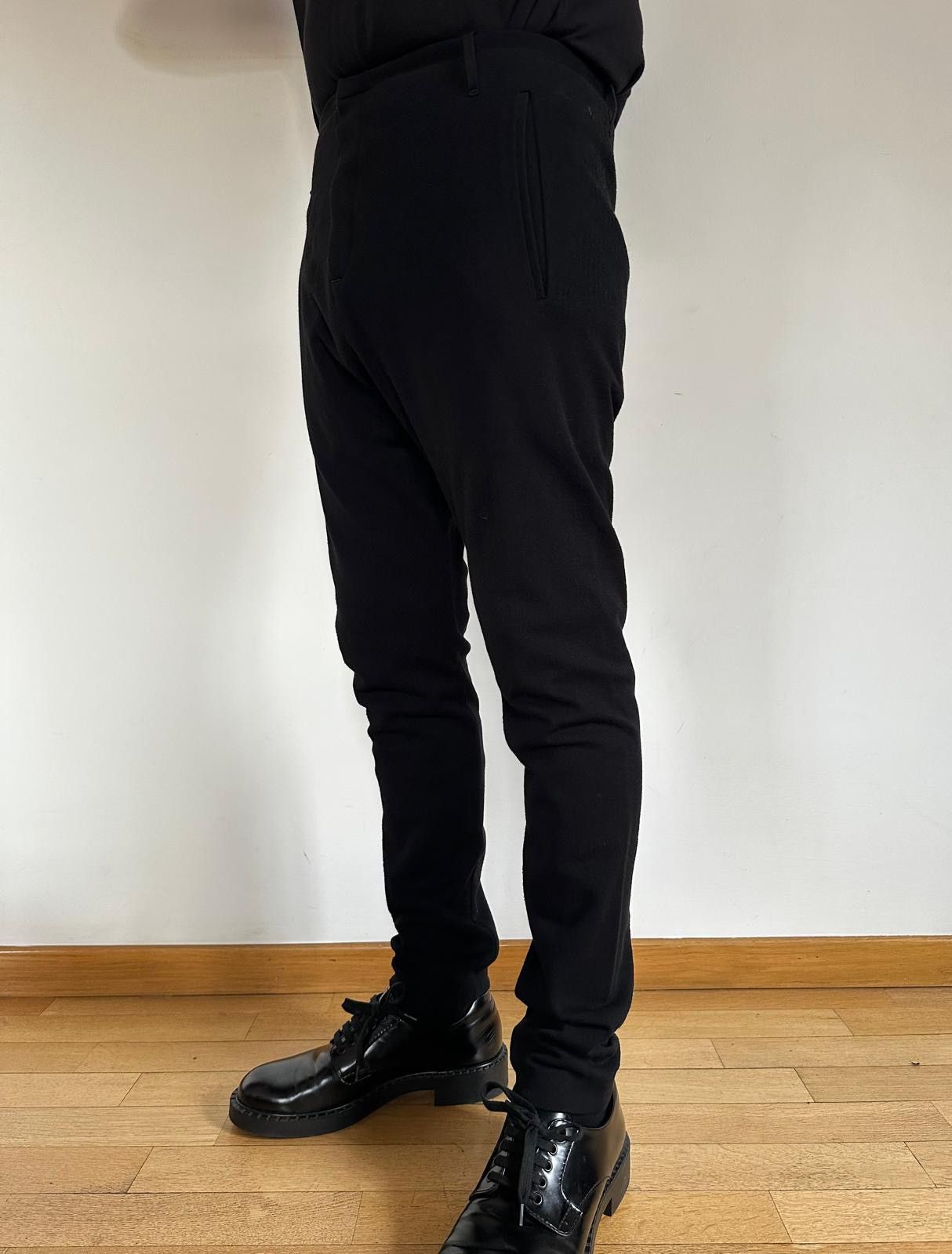Label Under Construction Soft and comfortable black suit cotton/linen. Size 52R - 3 Thumbnail